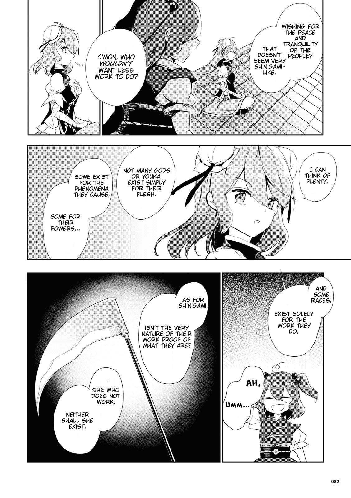Touhou Ibarakasen - Wild and Horned Hermit Chapter 46 page 4 - Chapter 46: Wandering Wraiths and the Transcendence of Death