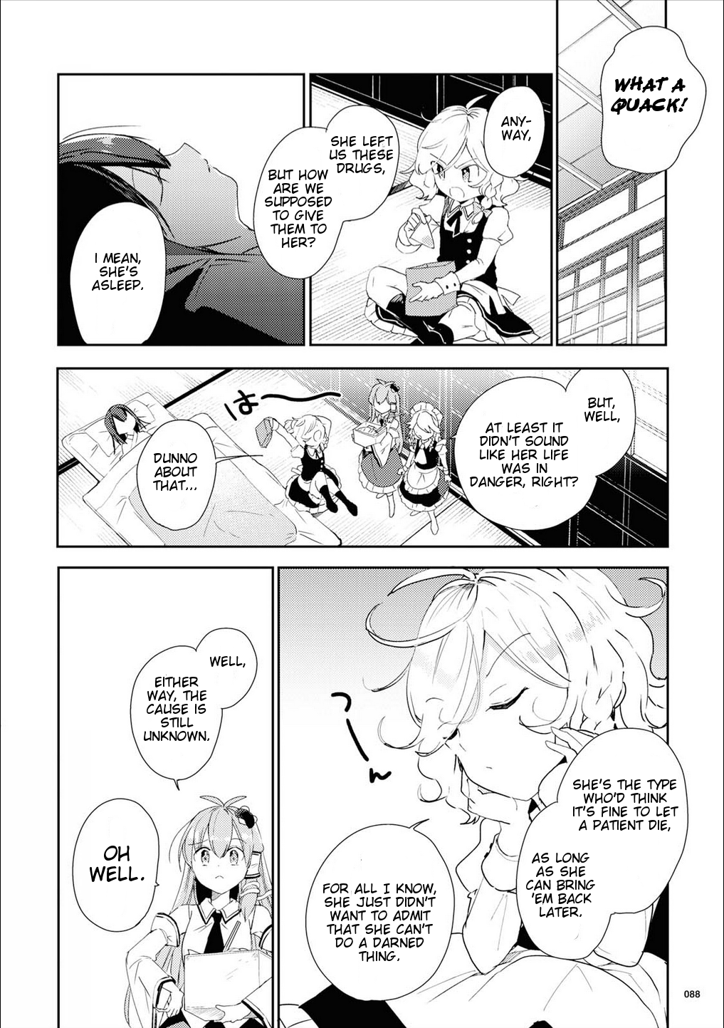 Touhou Ibarakasen - Wild and Horned Hermit Chapter 47 page 10 - Chapter 47: Schadenfreude Utopia