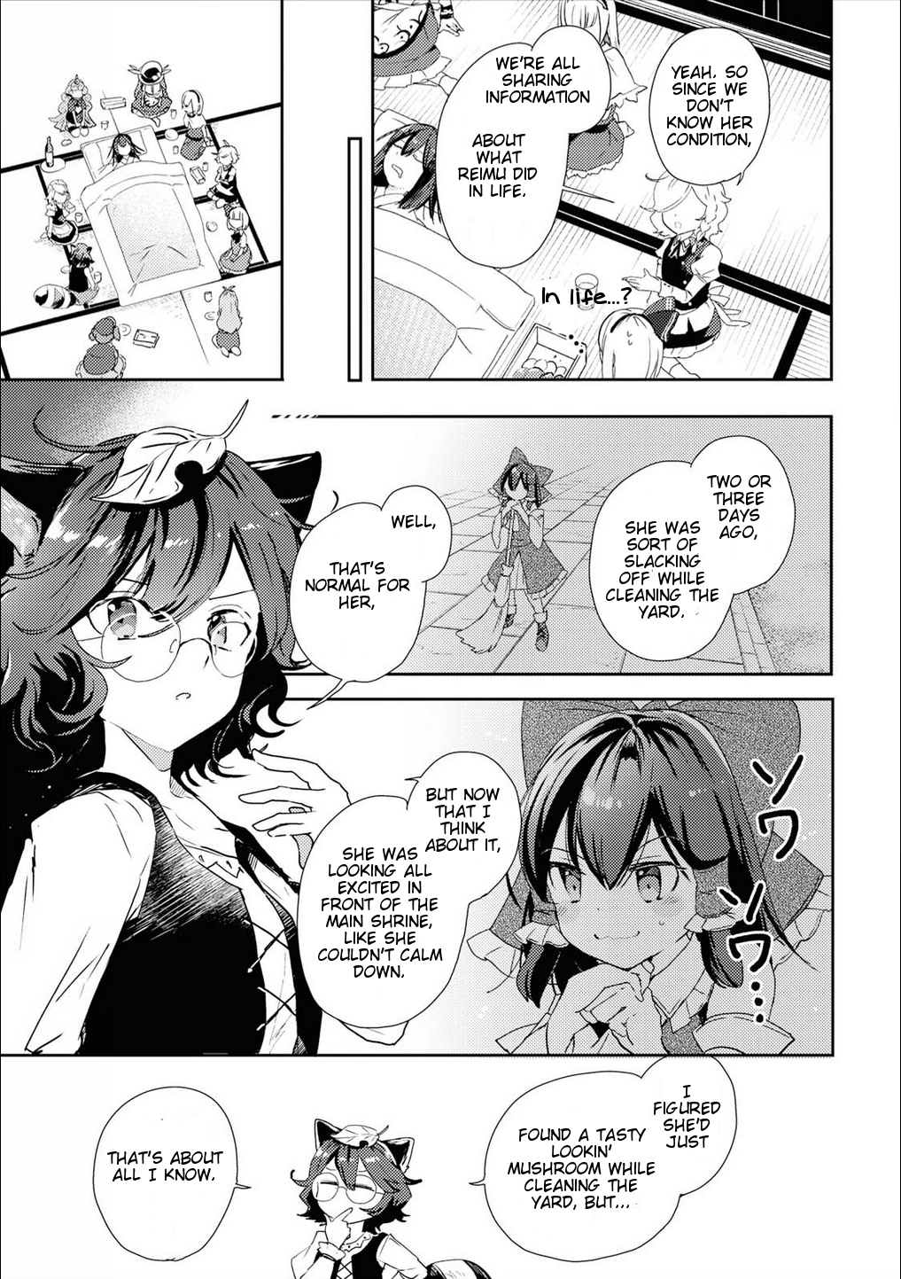 Touhou Ibarakasen - Wild and Horned Hermit Chapter 47 page 15 - Chapter 47: Schadenfreude Utopia