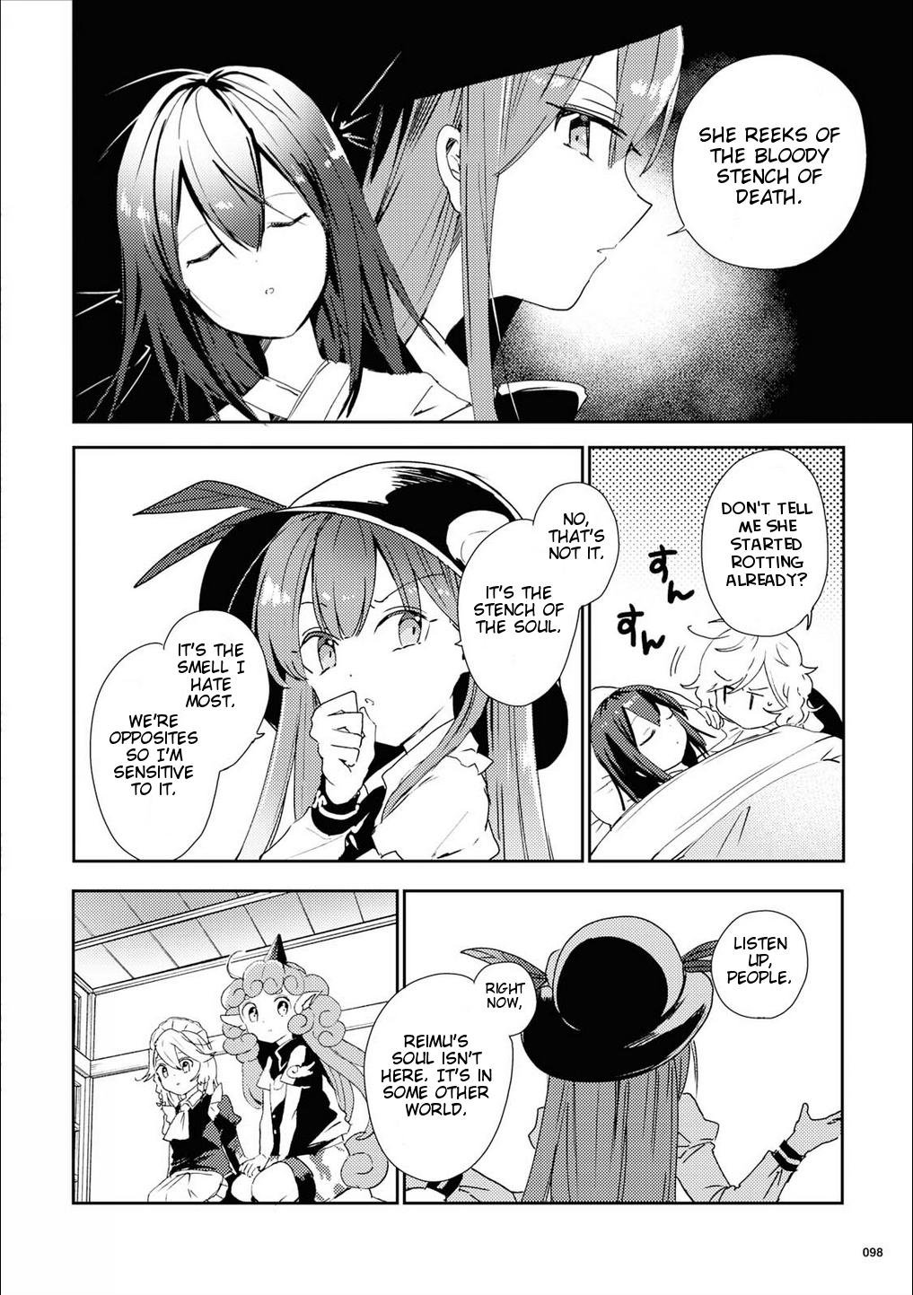 Touhou Ibarakasen - Wild and Horned Hermit Chapter 47 page 20 - Chapter 47: Schadenfreude Utopia