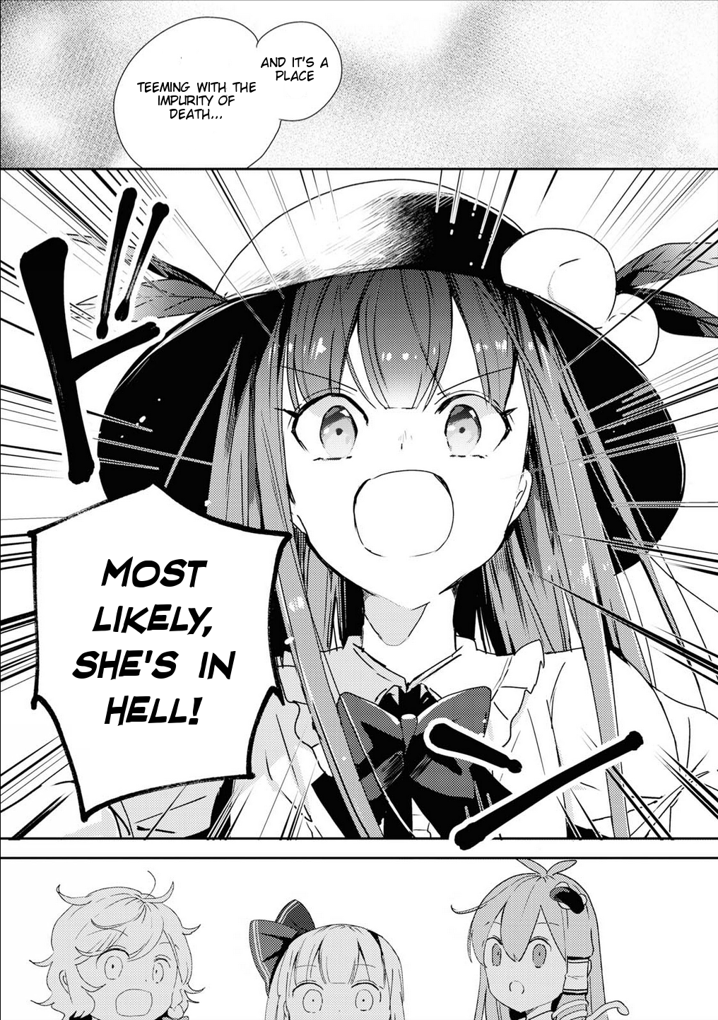 Touhou Ibarakasen - Wild and Horned Hermit Chapter 47 page 21 - Chapter 47: Schadenfreude Utopia