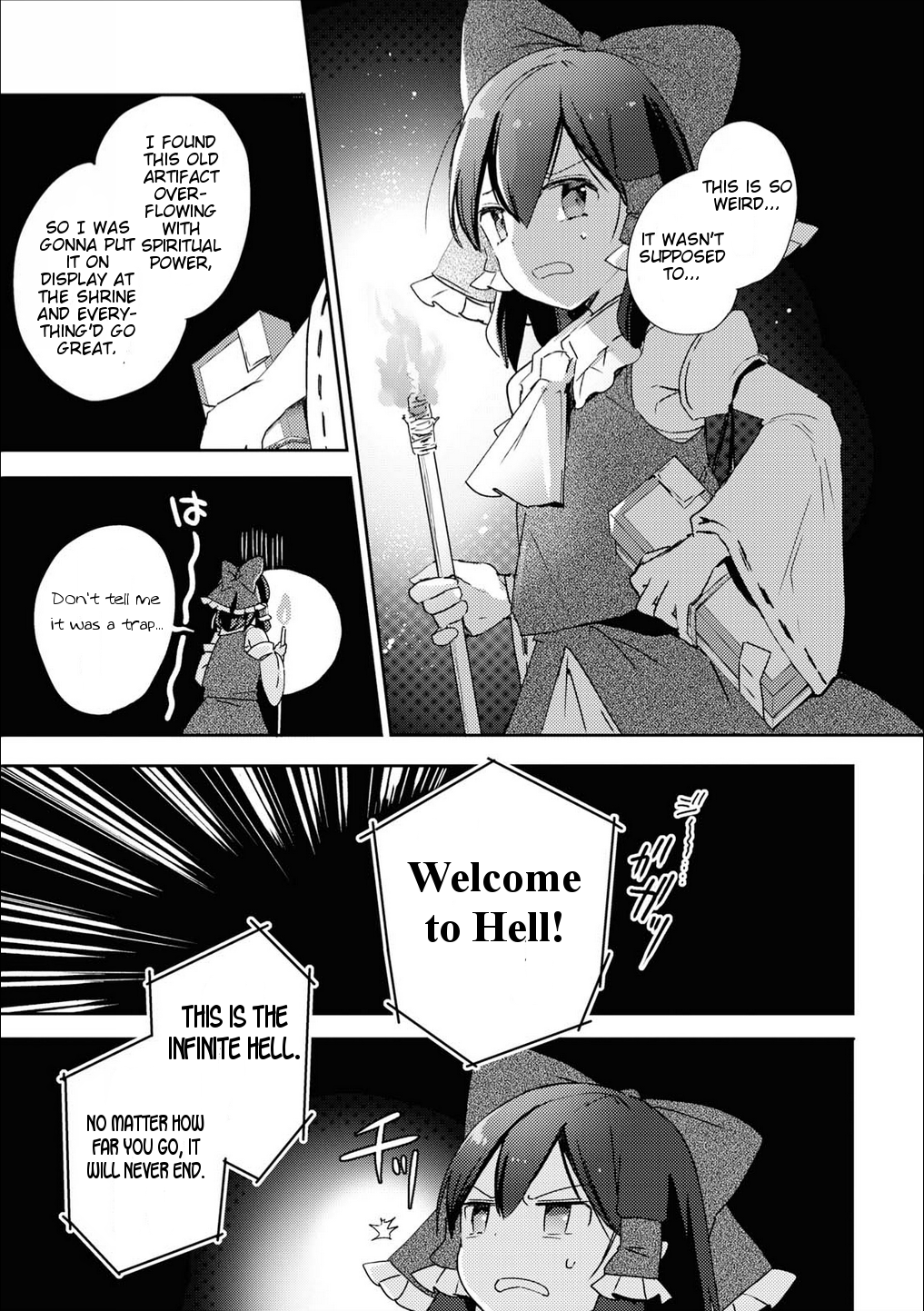 Touhou Ibarakasen - Wild and Horned Hermit Chapter 47 page 23 - Chapter 47: Schadenfreude Utopia