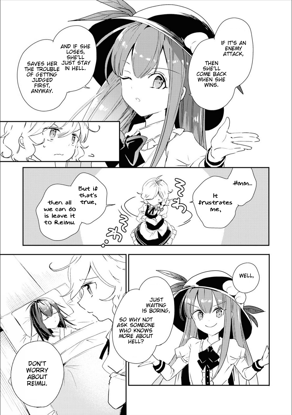 Touhou Ibarakasen - Wild and Horned Hermit Chapter 47 page 25 - Chapter 47: Schadenfreude Utopia