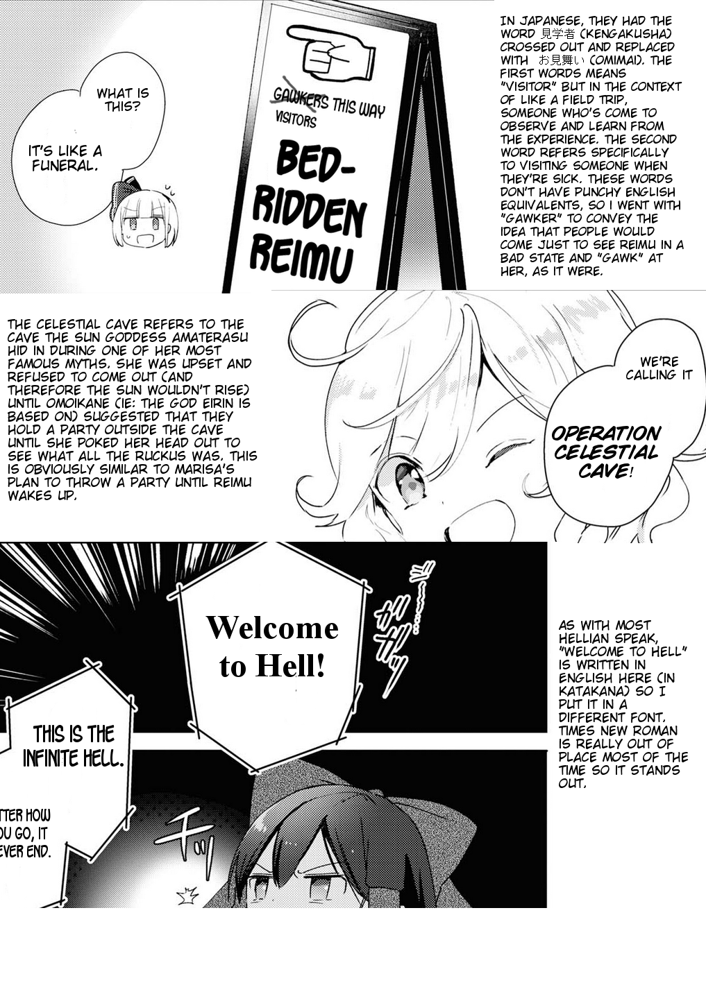Touhou Ibarakasen - Wild and Horned Hermit Chapter 47 page 29 - Chapter 47: Schadenfreude Utopia