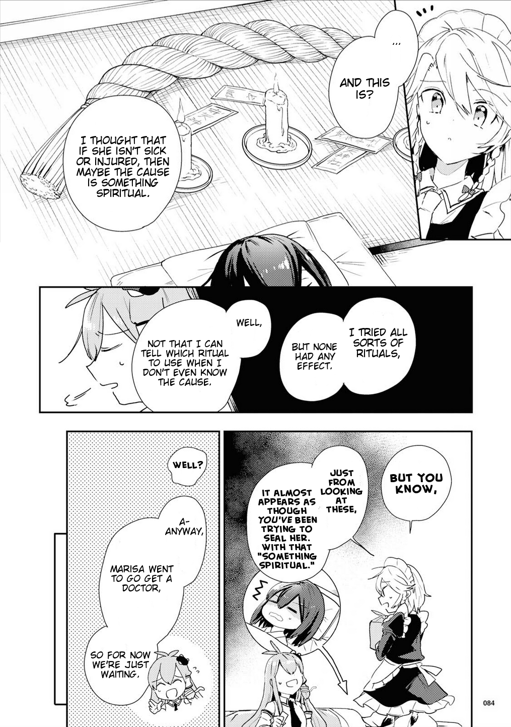 Touhou Ibarakasen - Wild and Horned Hermit Chapter 47 page 6 - Chapter 47: Schadenfreude Utopia