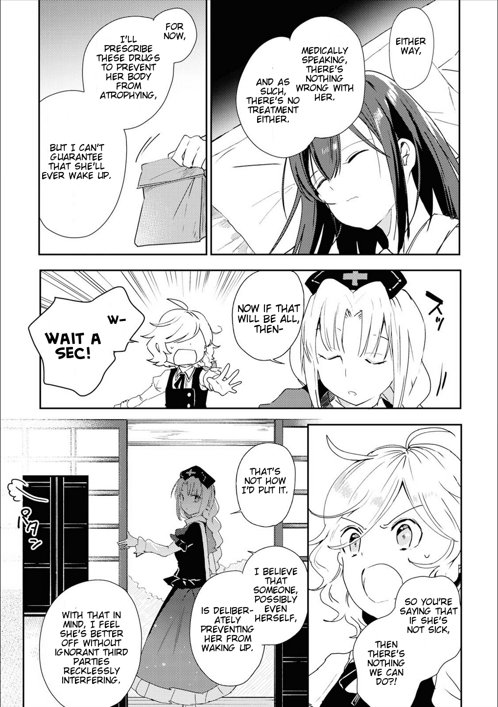 Touhou Ibarakasen - Wild and Horned Hermit Chapter 47 page 9 - Chapter 47: Schadenfreude Utopia