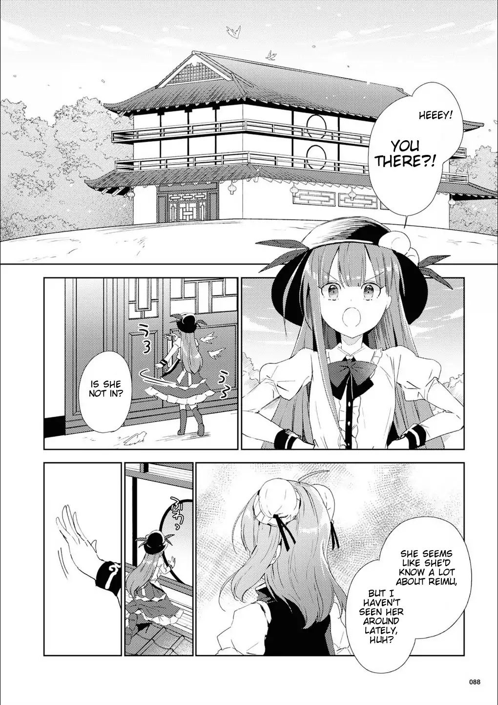 Touhou Ibarakasen - Wild and Horned Hermit Chapter 48 page 10 - Chapter 48: Not Stopping to Ask for Direction in the Land of Darkness