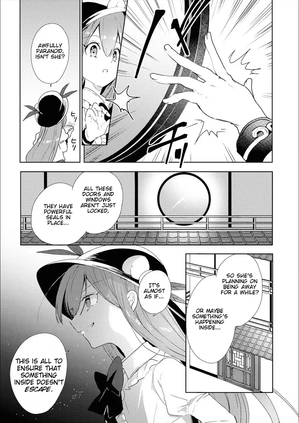 Touhou Ibarakasen - Wild and Horned Hermit Chapter 48 page 11 - Chapter 48: Not Stopping to Ask for Direction in the Land of Darkness