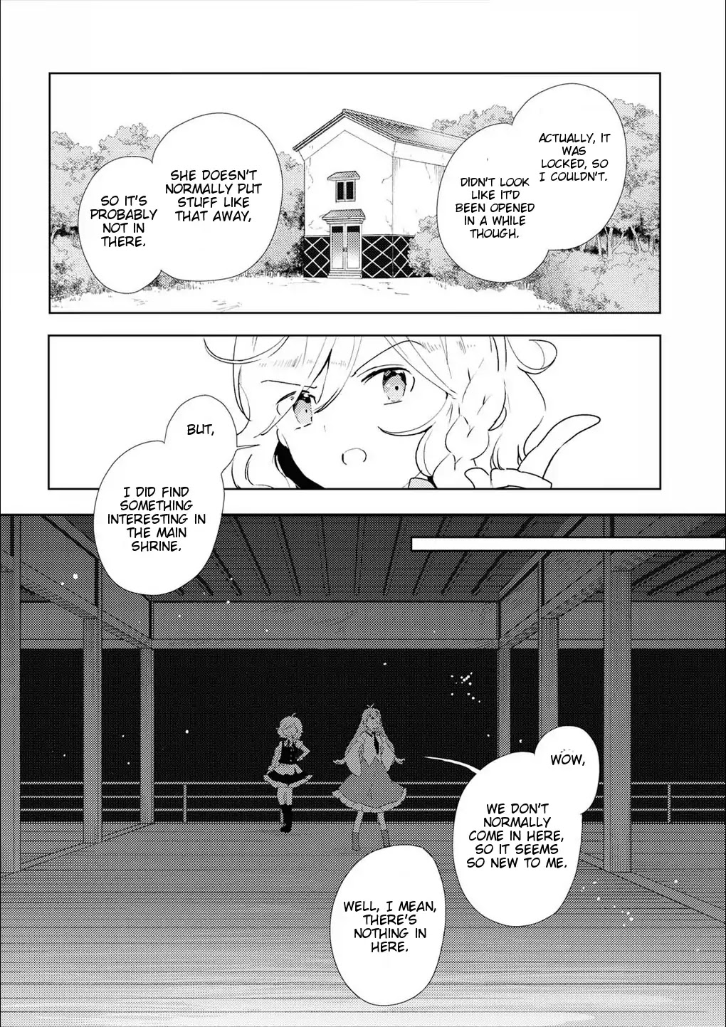 Touhou Ibarakasen - Wild and Horned Hermit Chapter 48 page 15 - Chapter 48: Not Stopping to Ask for Direction in the Land of Darkness