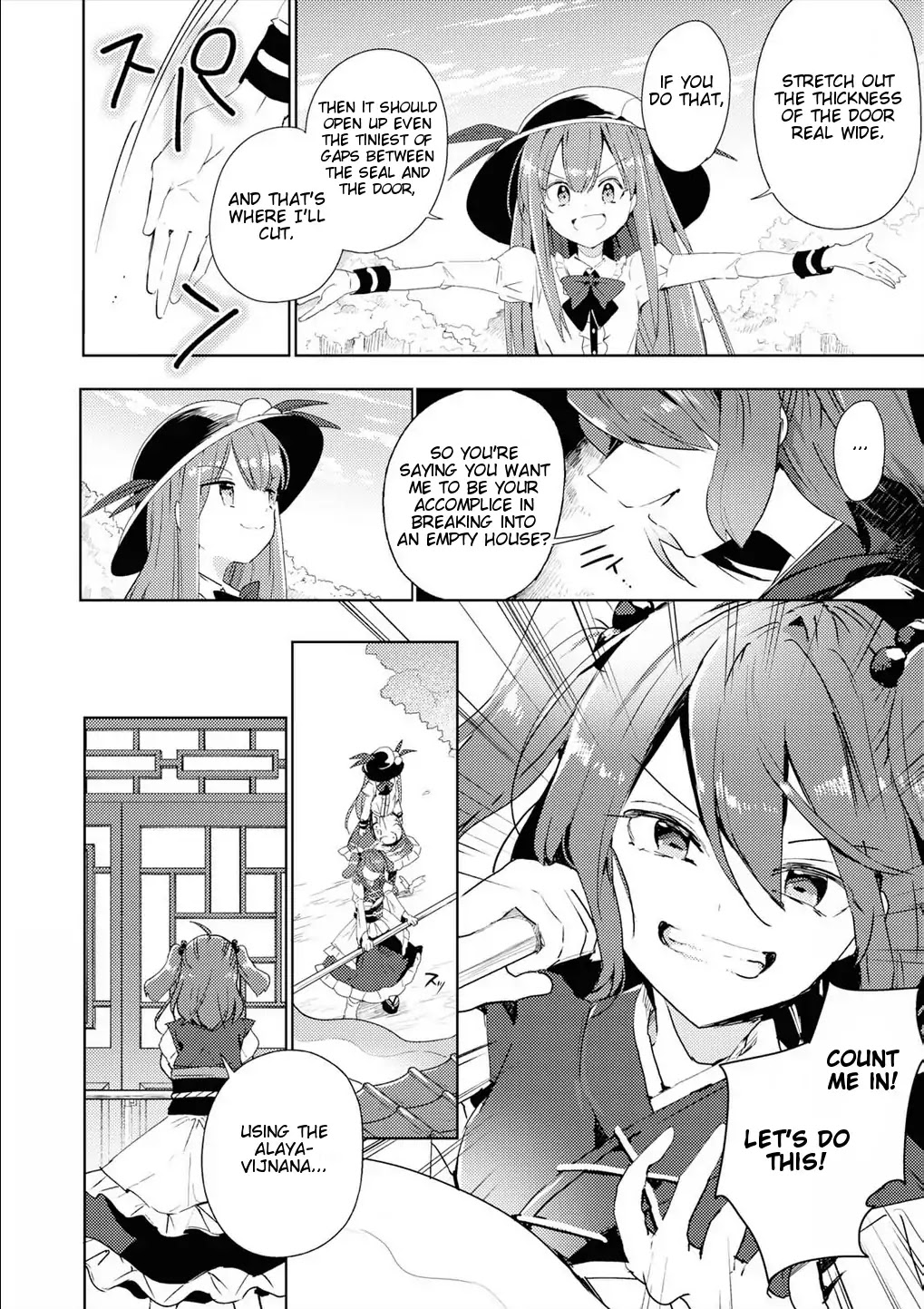 Touhou Ibarakasen - Wild and Horned Hermit Chapter 48 page 20 - Chapter 48: Not Stopping to Ask for Direction in the Land of Darkness