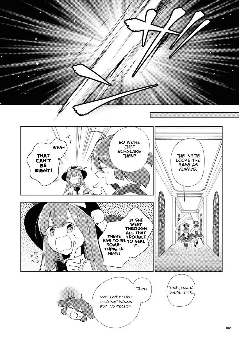 Touhou Ibarakasen - Wild and Horned Hermit Chapter 48 page 24 - Chapter 48: Not Stopping to Ask for Direction in the Land of Darkness