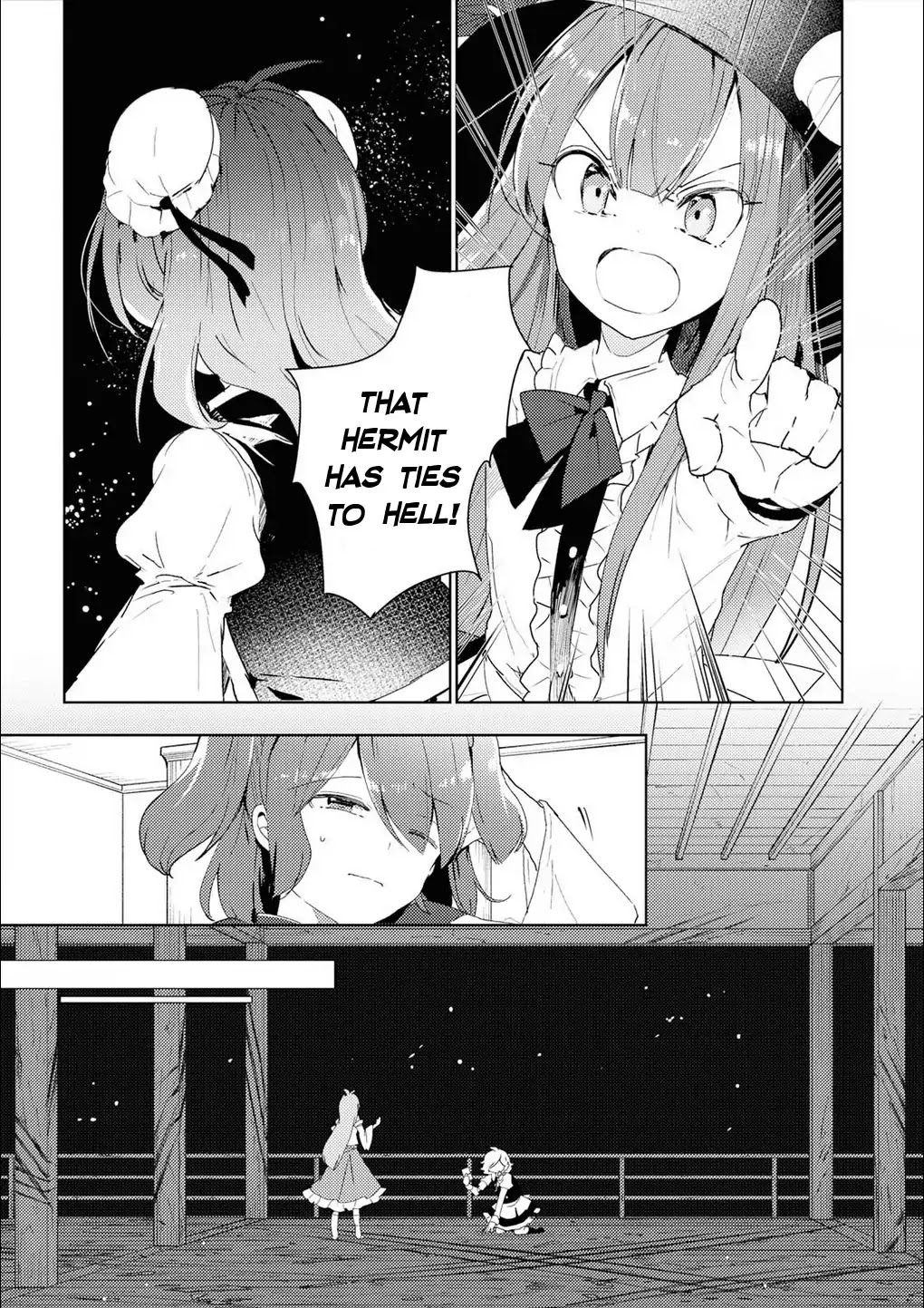 Touhou Ibarakasen - Wild and Horned Hermit Chapter 48 page 29 - Chapter 48: Not Stopping to Ask for Direction in the Land of Darkness