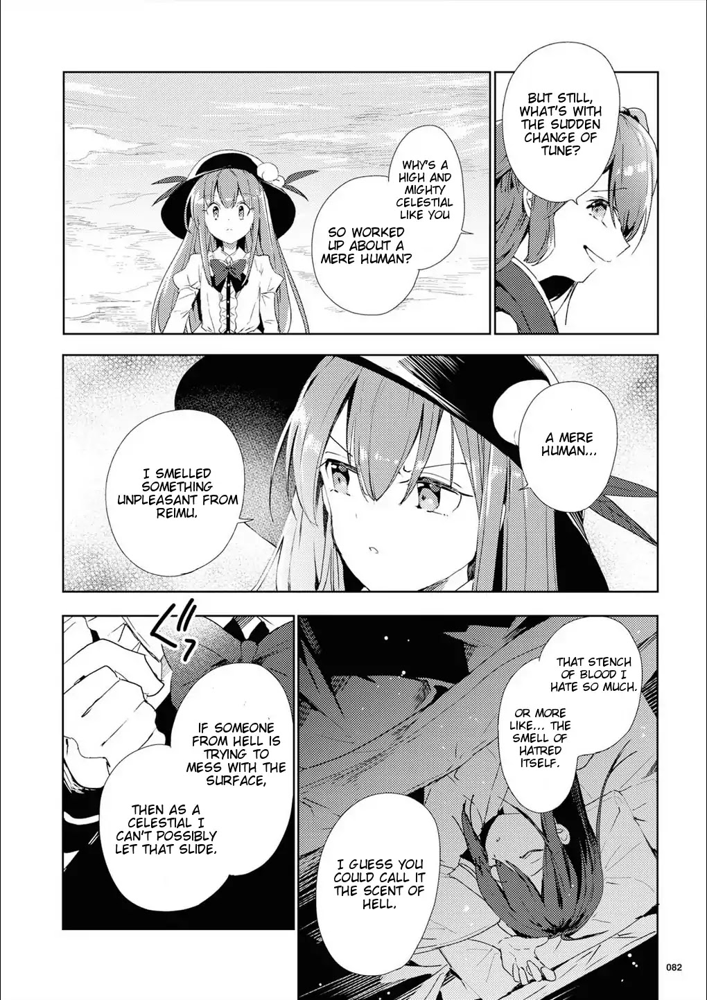 Touhou Ibarakasen - Wild and Horned Hermit Chapter 48 page 4 - Chapter 48: Not Stopping to Ask for Direction in the Land of Darkness