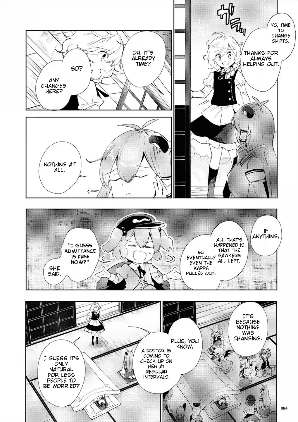 Touhou Ibarakasen - Wild and Horned Hermit Chapter 48 page 6 - Chapter 48: Not Stopping to Ask for Direction in the Land of Darkness