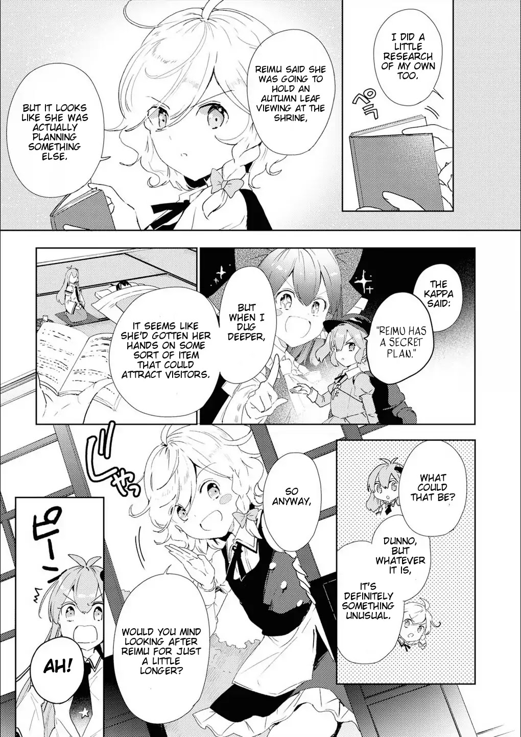 Touhou Ibarakasen - Wild and Horned Hermit Chapter 48 page 7 - Chapter 48: Not Stopping to Ask for Direction in the Land of Darkness