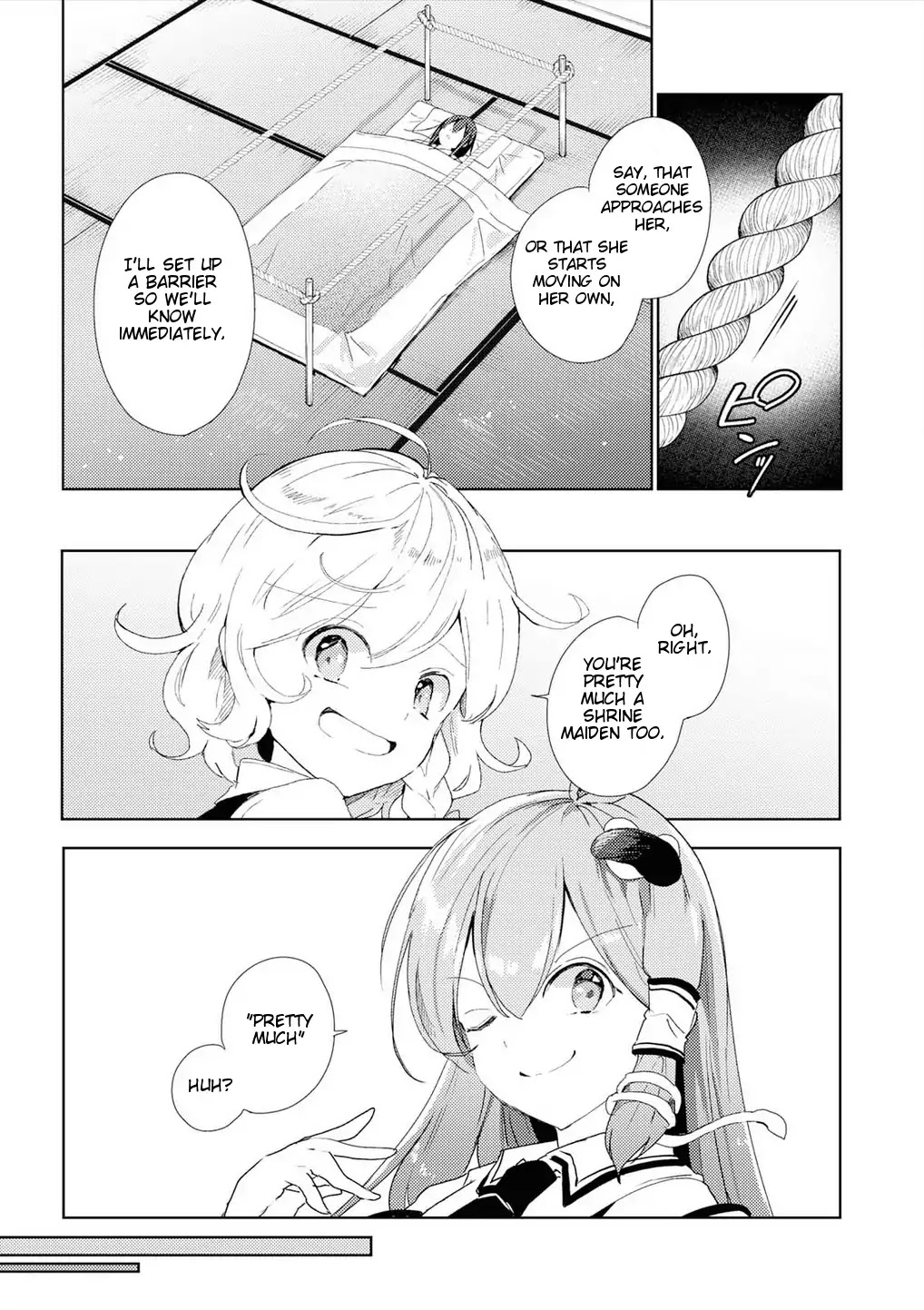 Touhou Ibarakasen - Wild and Horned Hermit Chapter 48 page 9 - Chapter 48: Not Stopping to Ask for Direction in the Land of Darkness