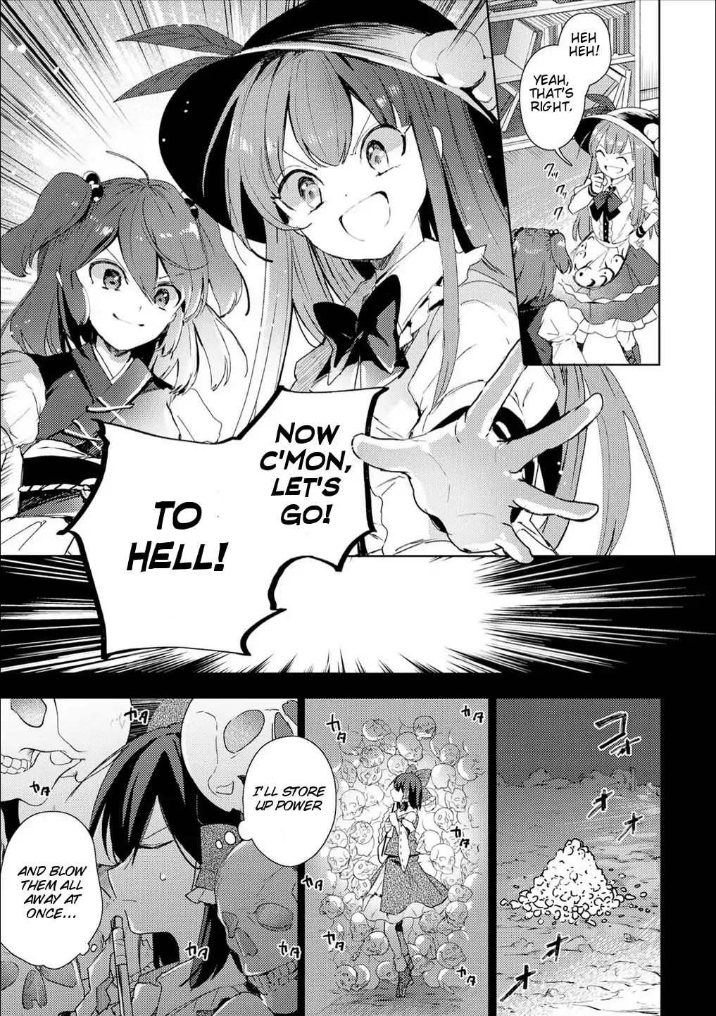 Touhou Ibarakasen - Wild and Horned Hermit Chapter 49.5 page 13 - Chapter 49.5: The Inhuman Talent Embracing Wickedness (Part 2)