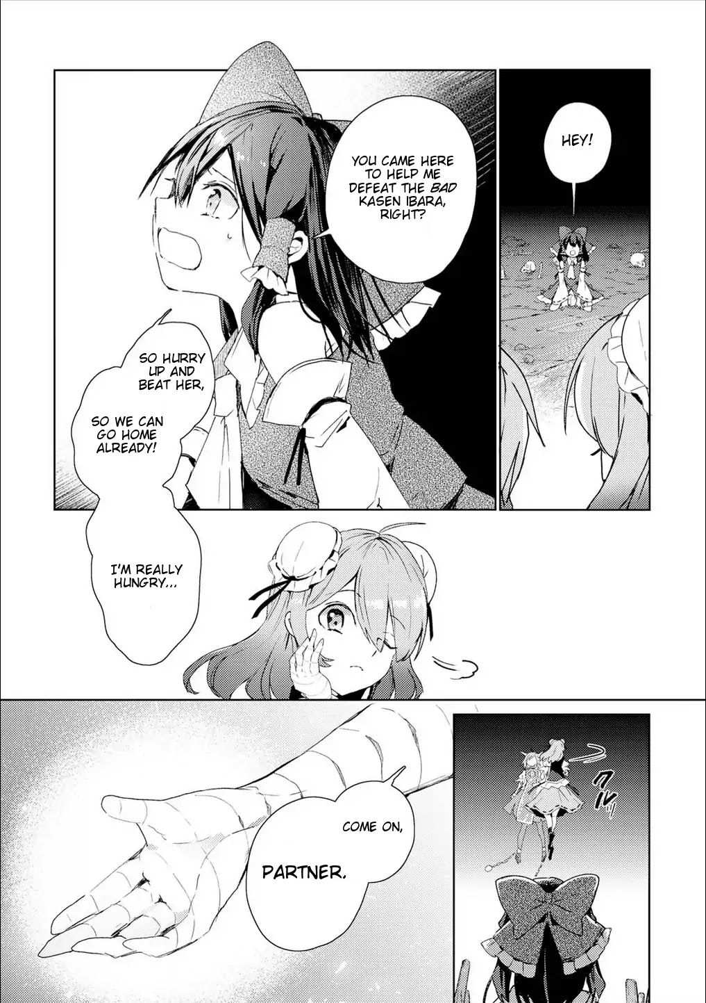 Touhou Ibarakasen - Wild and Horned Hermit Chapter 49.5 page 19 - Chapter 49.5: The Inhuman Talent Embracing Wickedness (Part 2)