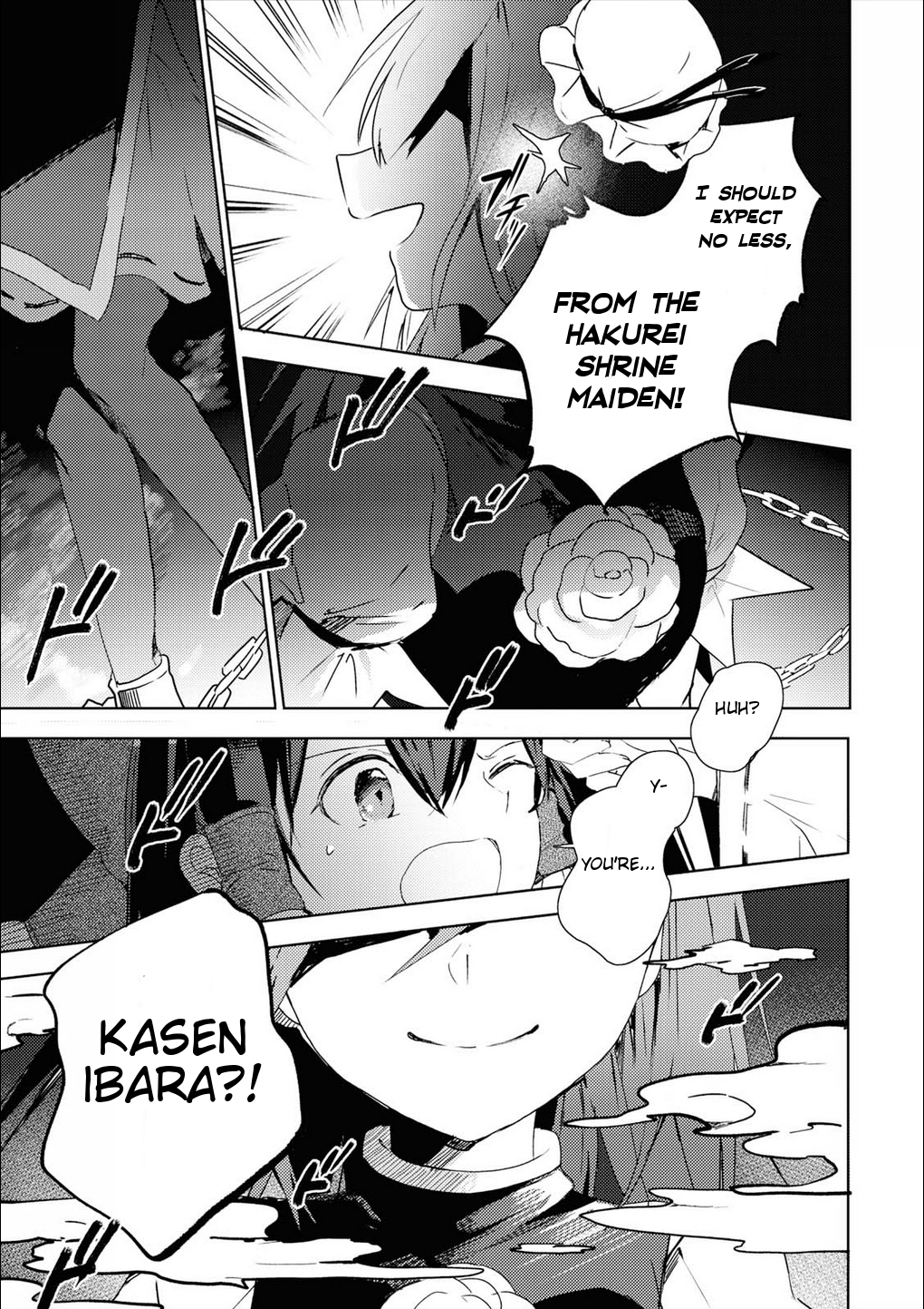 Touhou Ibarakasen - Wild and Horned Hermit Chapter 49 page 17 - Chapter 49: The Inhuman Talent Embracing Wickedness (Part 1)