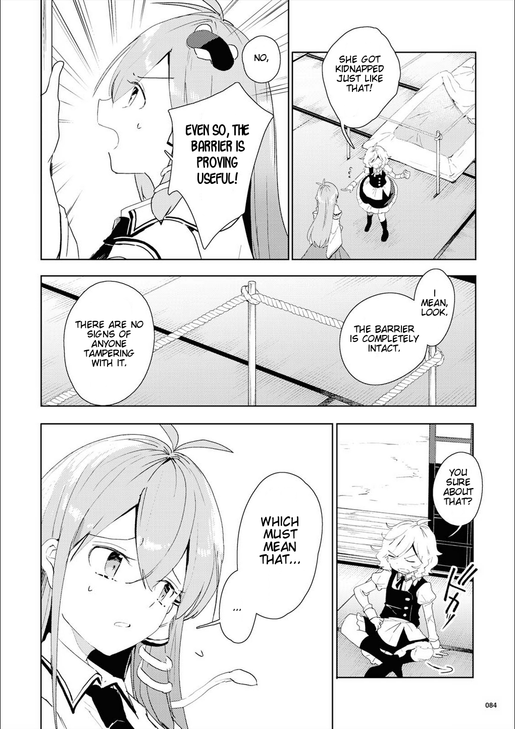 Touhou Ibarakasen - Wild and Horned Hermit Chapter 49 page 6 - Chapter 49: The Inhuman Talent Embracing Wickedness (Part 1)
