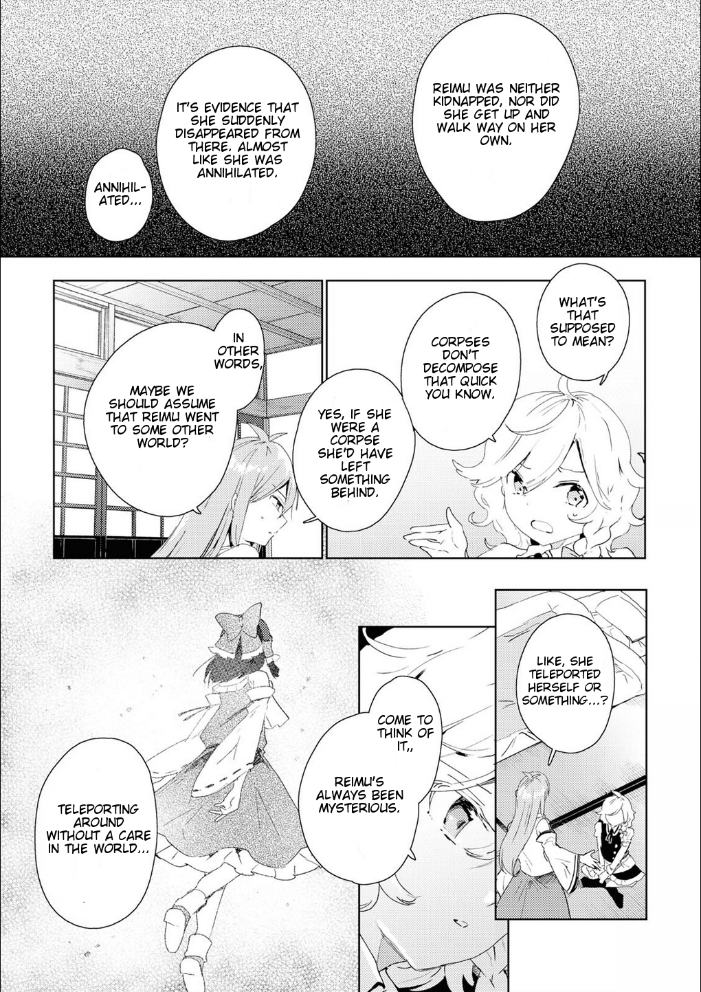 Touhou Ibarakasen - Wild and Horned Hermit Chapter 49 page 7 - Chapter 49: The Inhuman Talent Embracing Wickedness (Part 1)