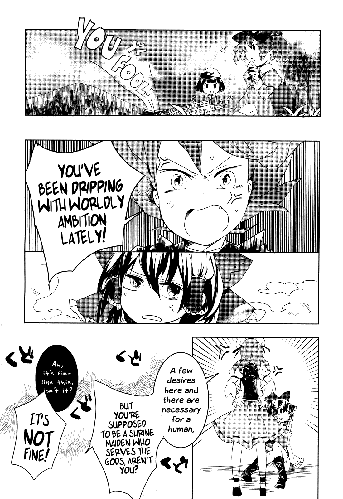 Touhou Ibarakasen - Wild and Horned Hermit Chapter 5 page 11 - Chapter 5: The Hermit's Duty