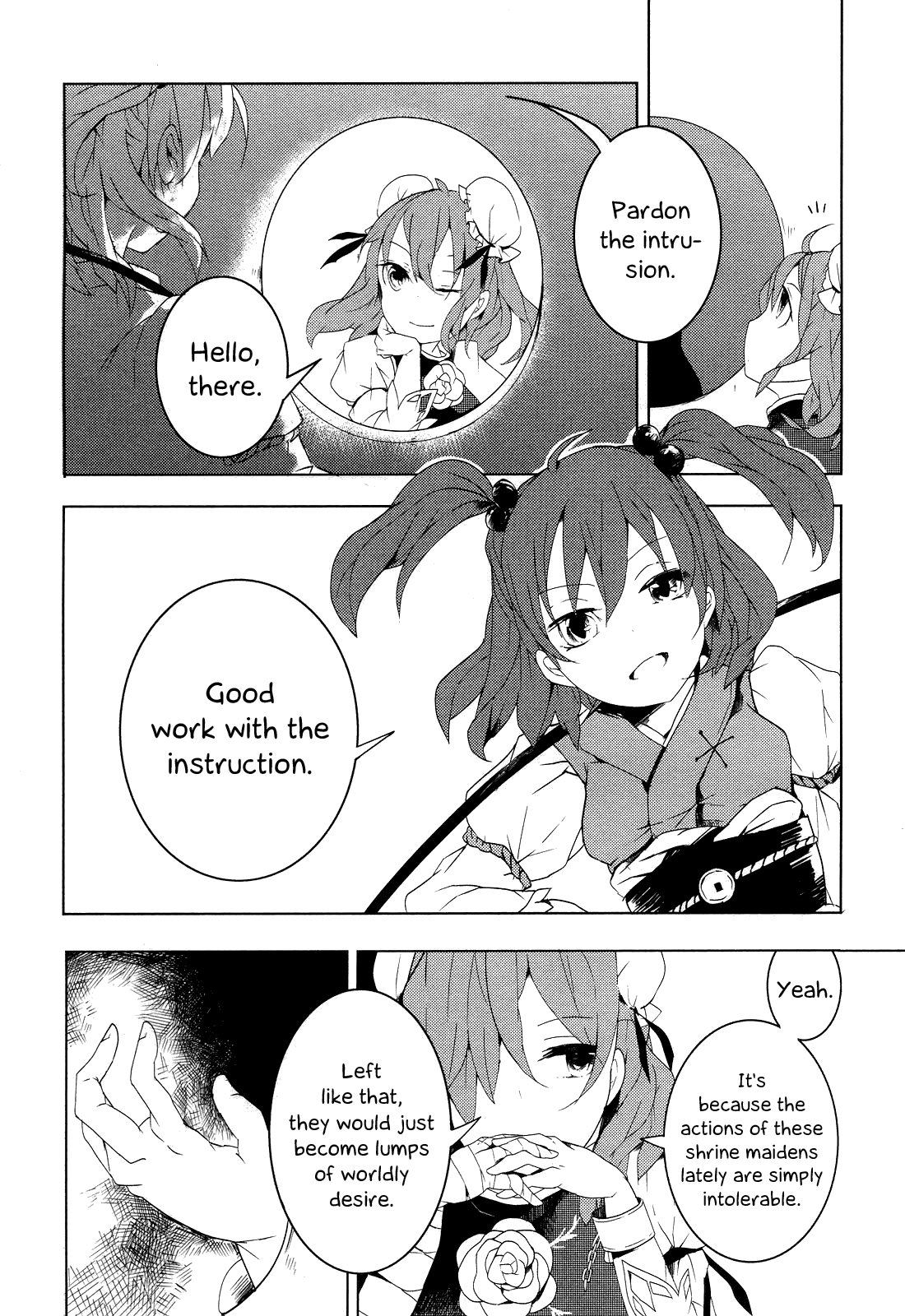 Touhou Ibarakasen - Wild and Horned Hermit Chapter 5 page 22 - Chapter 5: The Hermit's Duty