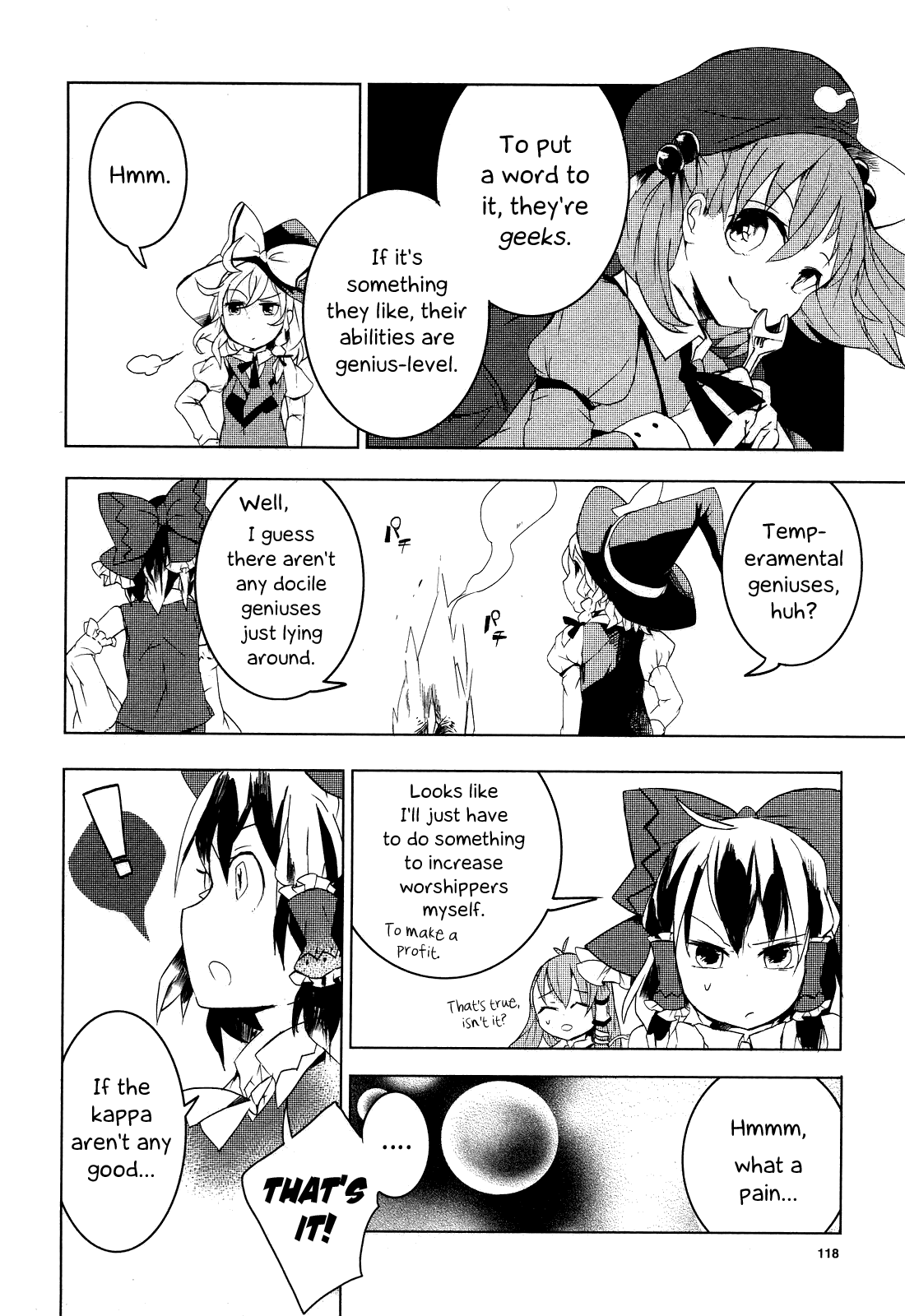 Touhou Ibarakasen - Wild and Horned Hermit Chapter 5 page 6 - Chapter 5: The Hermit's Duty