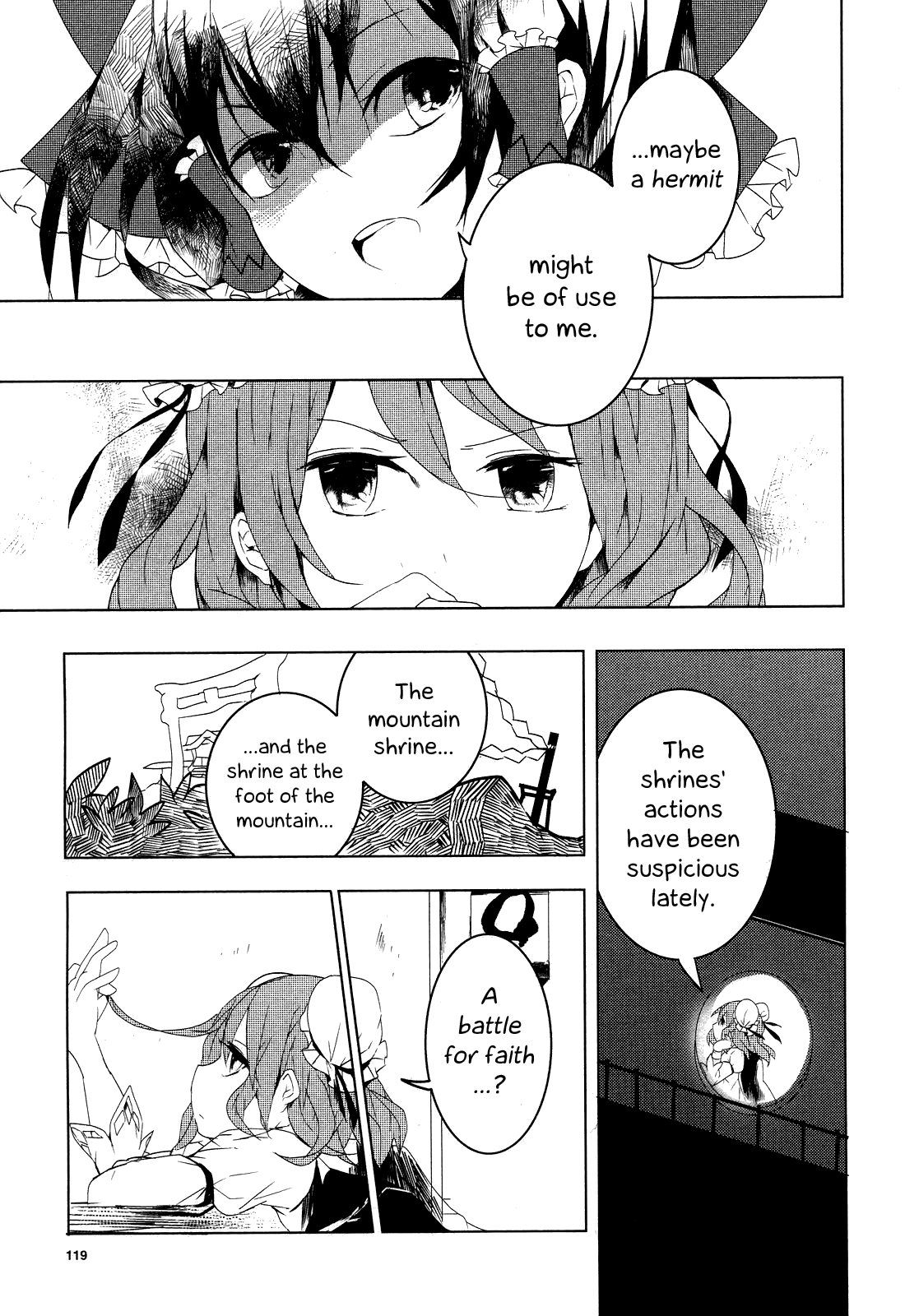 Touhou Ibarakasen - Wild and Horned Hermit Chapter 5 page 7 - Chapter 5: The Hermit's Duty