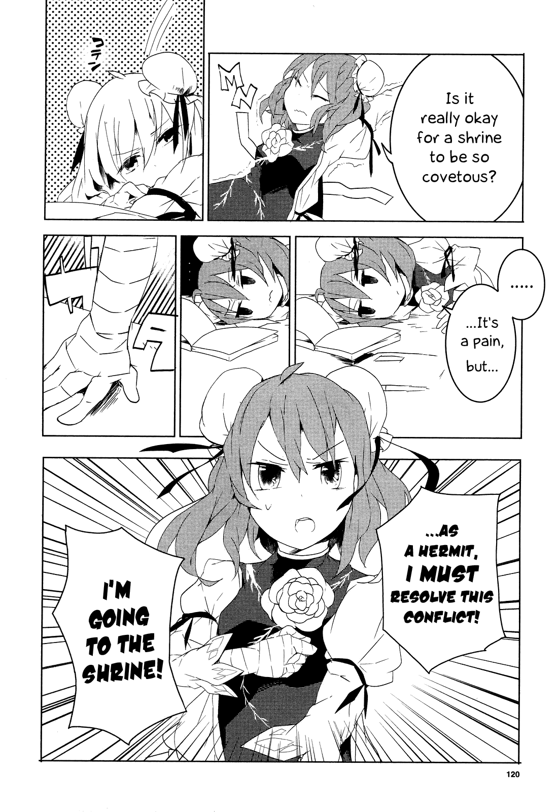 Touhou Ibarakasen - Wild and Horned Hermit Chapter 5 page 8 - Chapter 5: The Hermit's Duty