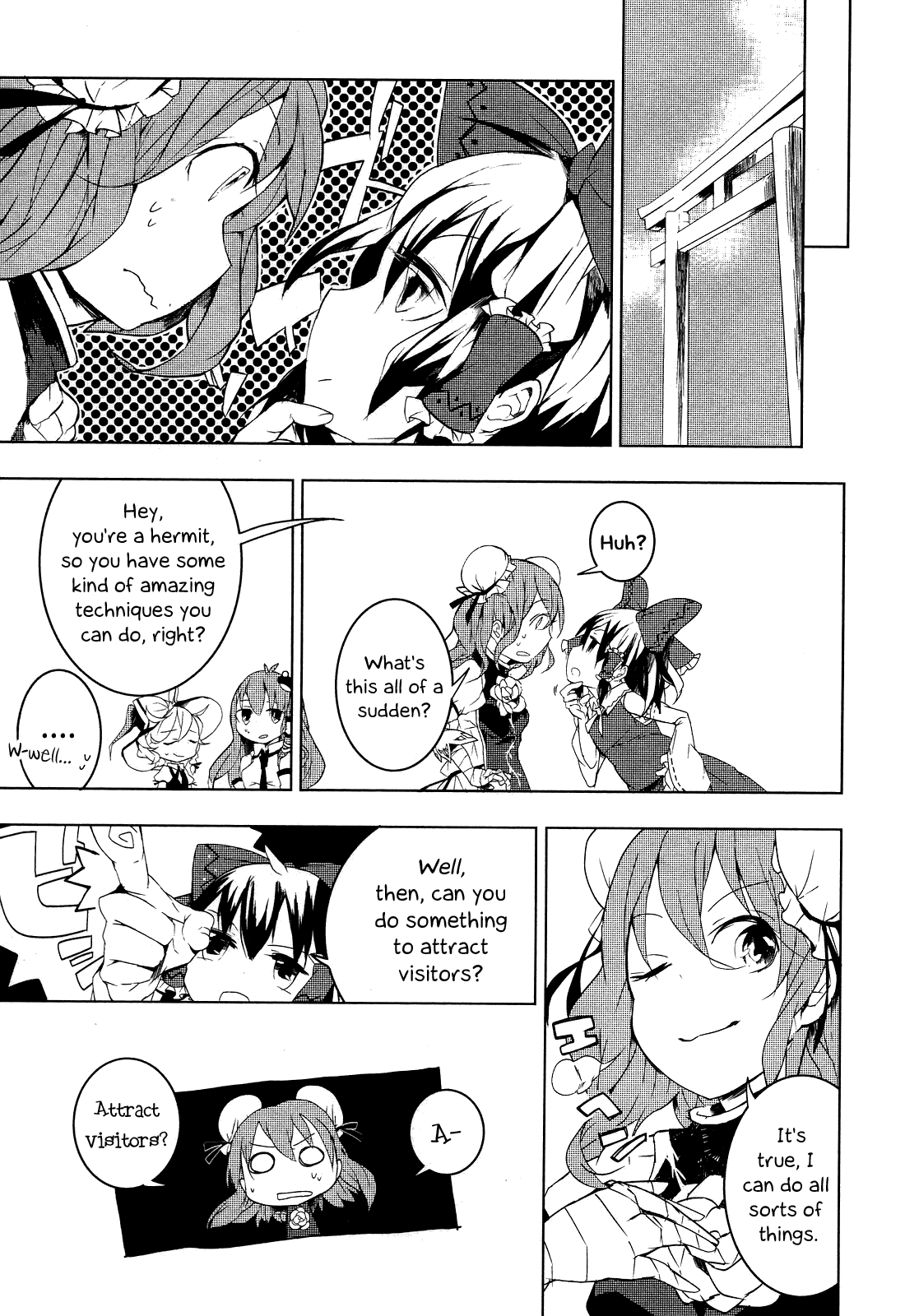 Touhou Ibarakasen - Wild and Horned Hermit Chapter 5 page 9 - Chapter 5: The Hermit's Duty