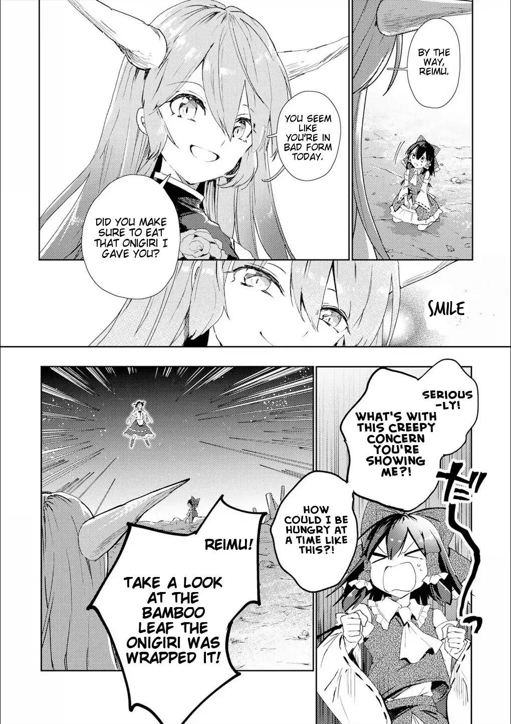Touhou Ibarakasen - Wild and Horned Hermit Chapter 50 page 16 - Chapter 50: The Horned, One-Armed Hermit [END]