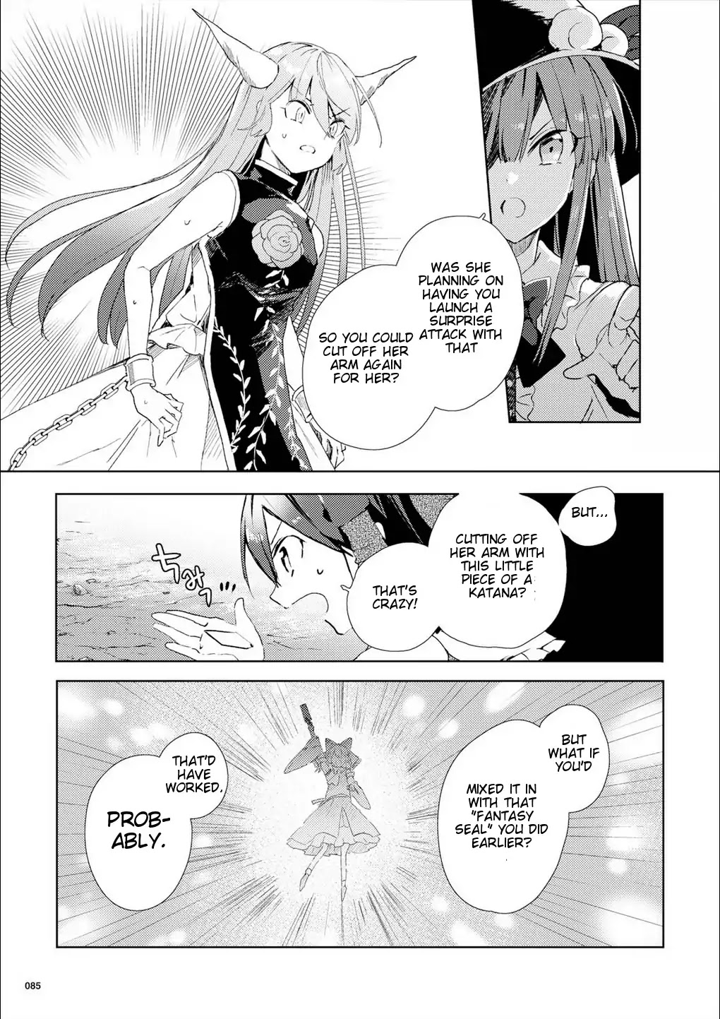 Touhou Ibarakasen - Wild and Horned Hermit Chapter 50 page 23 - Chapter 50: The Horned, One-Armed Hermit [END]