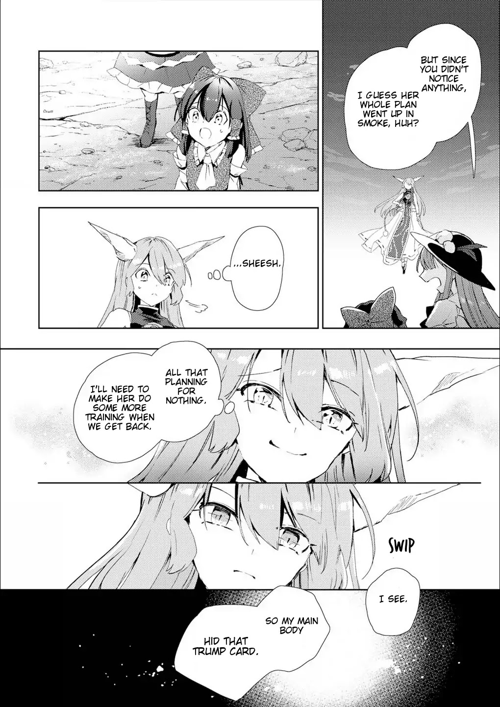 Touhou Ibarakasen - Wild and Horned Hermit Chapter 50 page 24 - Chapter 50: The Horned, One-Armed Hermit [END]