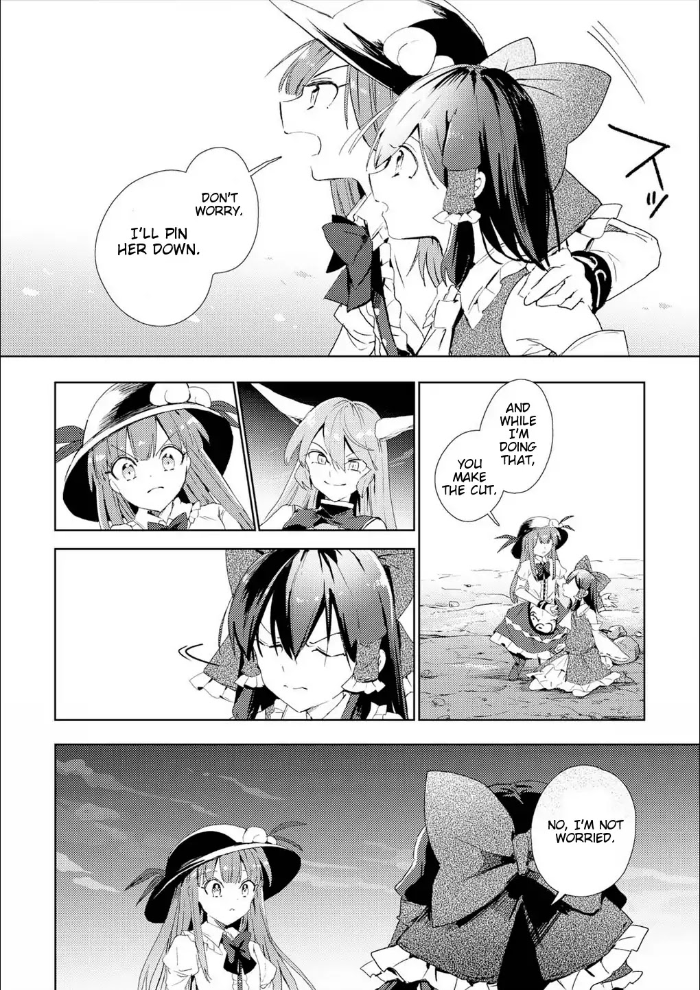 Touhou Ibarakasen - Wild and Horned Hermit Chapter 50 page 26 - Chapter 50: The Horned, One-Armed Hermit [END]