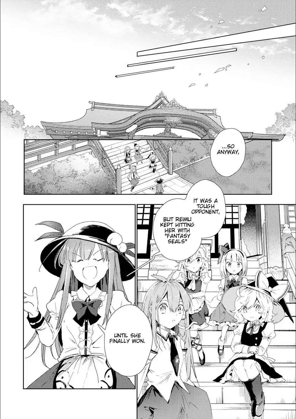 Touhou Ibarakasen - Wild and Horned Hermit Chapter 50 page 30 - Chapter 50: The Horned, One-Armed Hermit [END]
