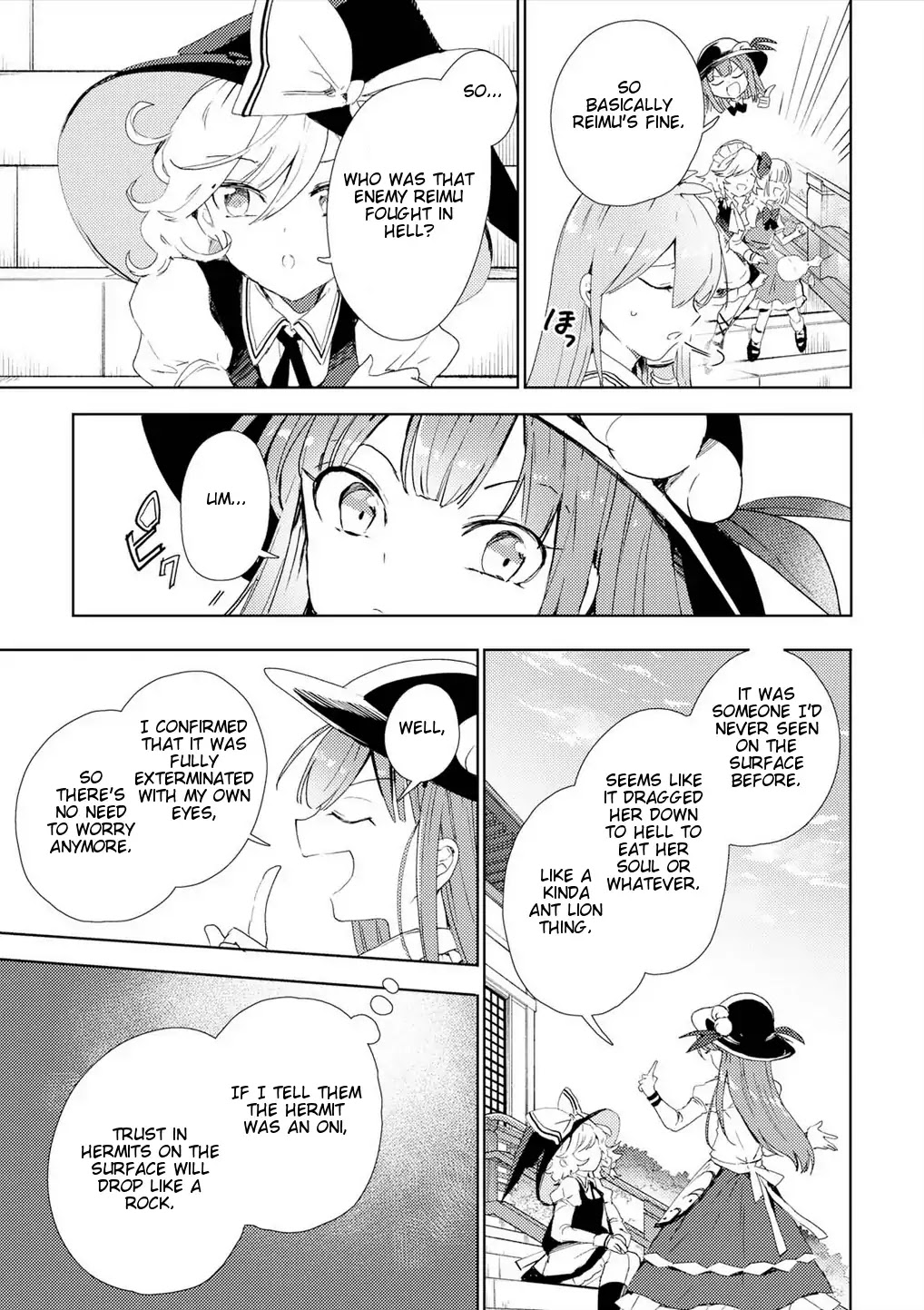 Touhou Ibarakasen - Wild and Horned Hermit Chapter 50 page 31 - Chapter 50: The Horned, One-Armed Hermit [END]