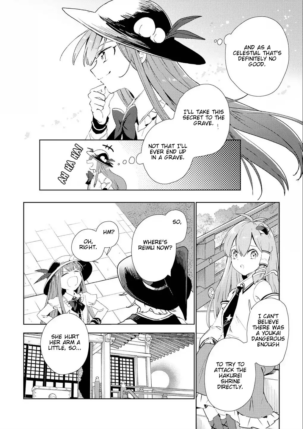 Touhou Ibarakasen - Wild and Horned Hermit Chapter 50 page 32 - Chapter 50: The Horned, One-Armed Hermit [END]