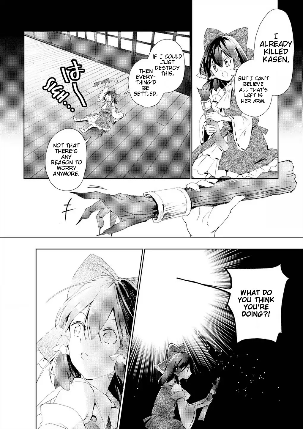 Touhou Ibarakasen - Wild and Horned Hermit Chapter 50 page 34 - Chapter 50: The Horned, One-Armed Hermit [END]