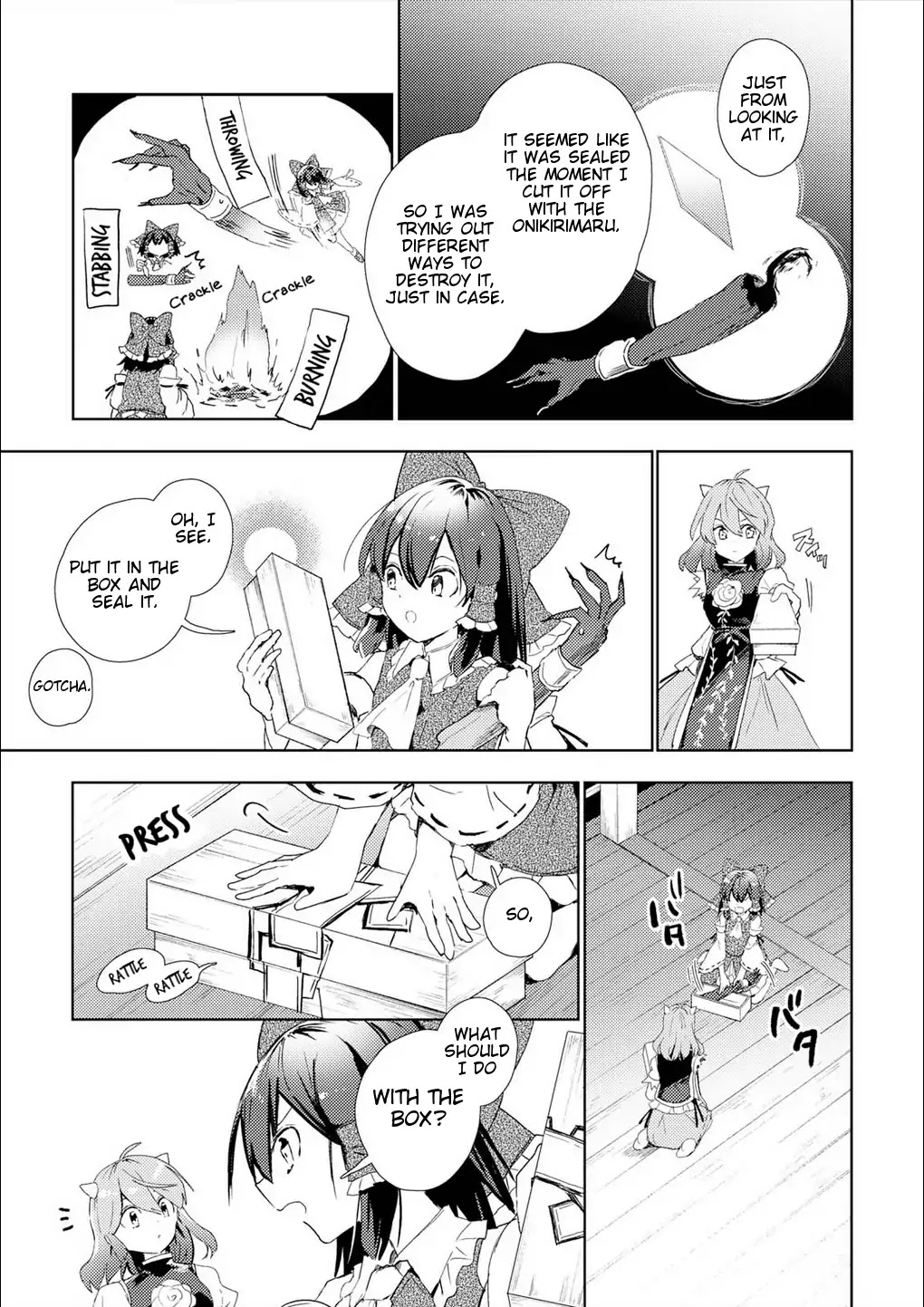Touhou Ibarakasen - Wild and Horned Hermit Chapter 50 page 37 - Chapter 50: The Horned, One-Armed Hermit [END]