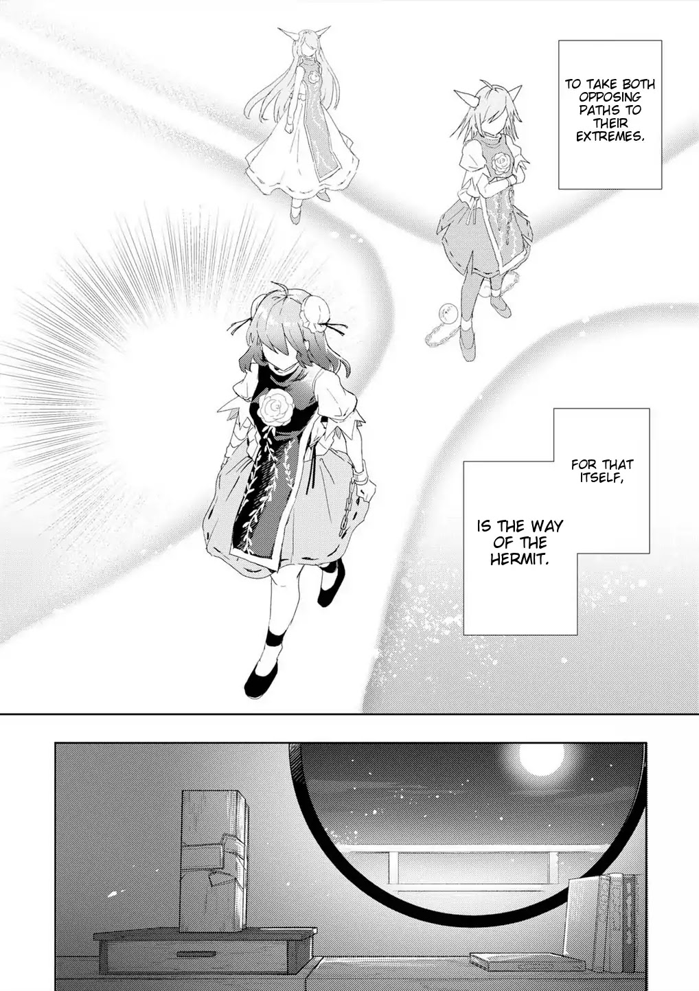 Touhou Ibarakasen - Wild and Horned Hermit Chapter 50 page 44 - Chapter 50: The Horned, One-Armed Hermit [END]