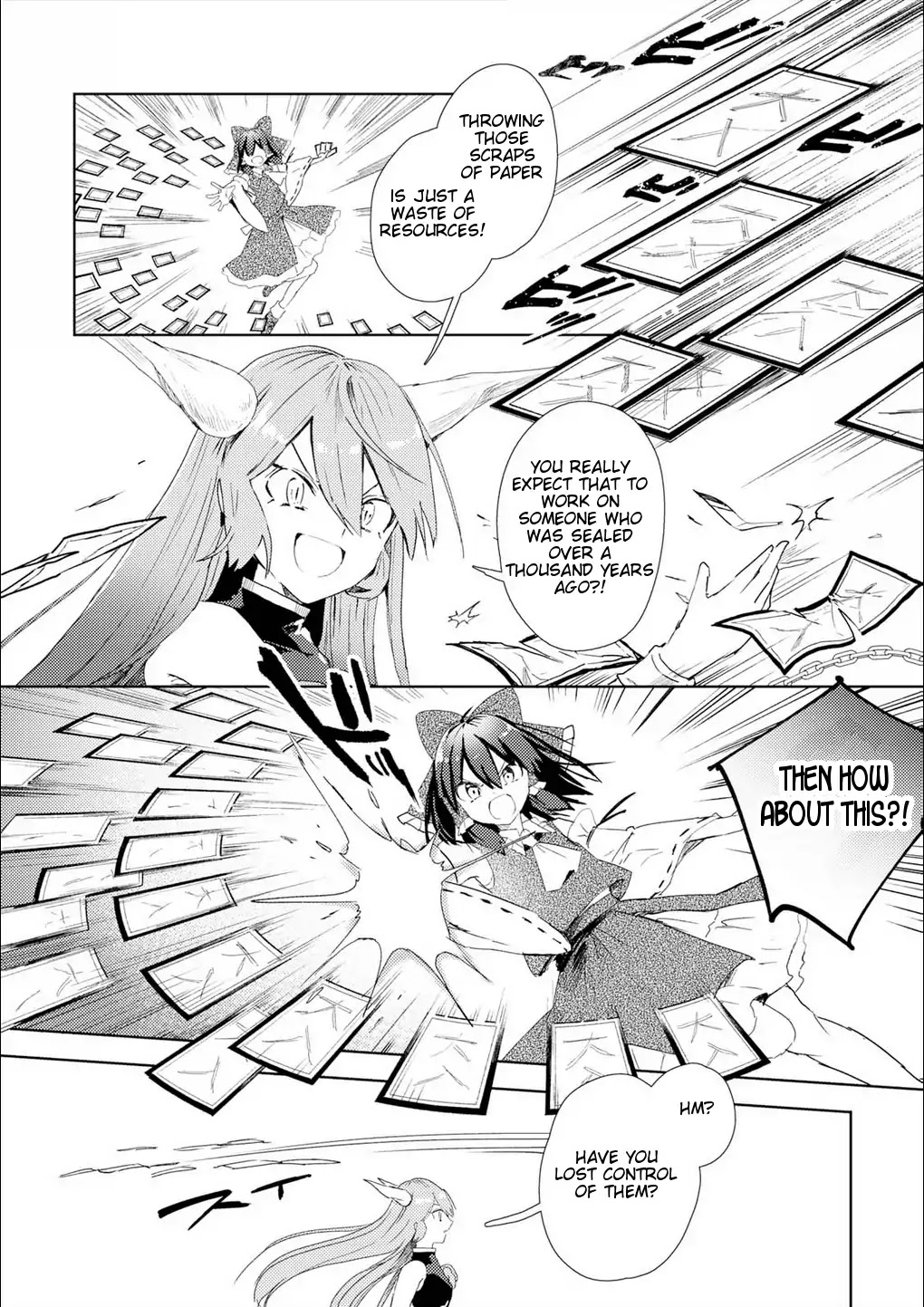 Touhou Ibarakasen - Wild and Horned Hermit Chapter 50 page 8 - Chapter 50: The Horned, One-Armed Hermit [END]