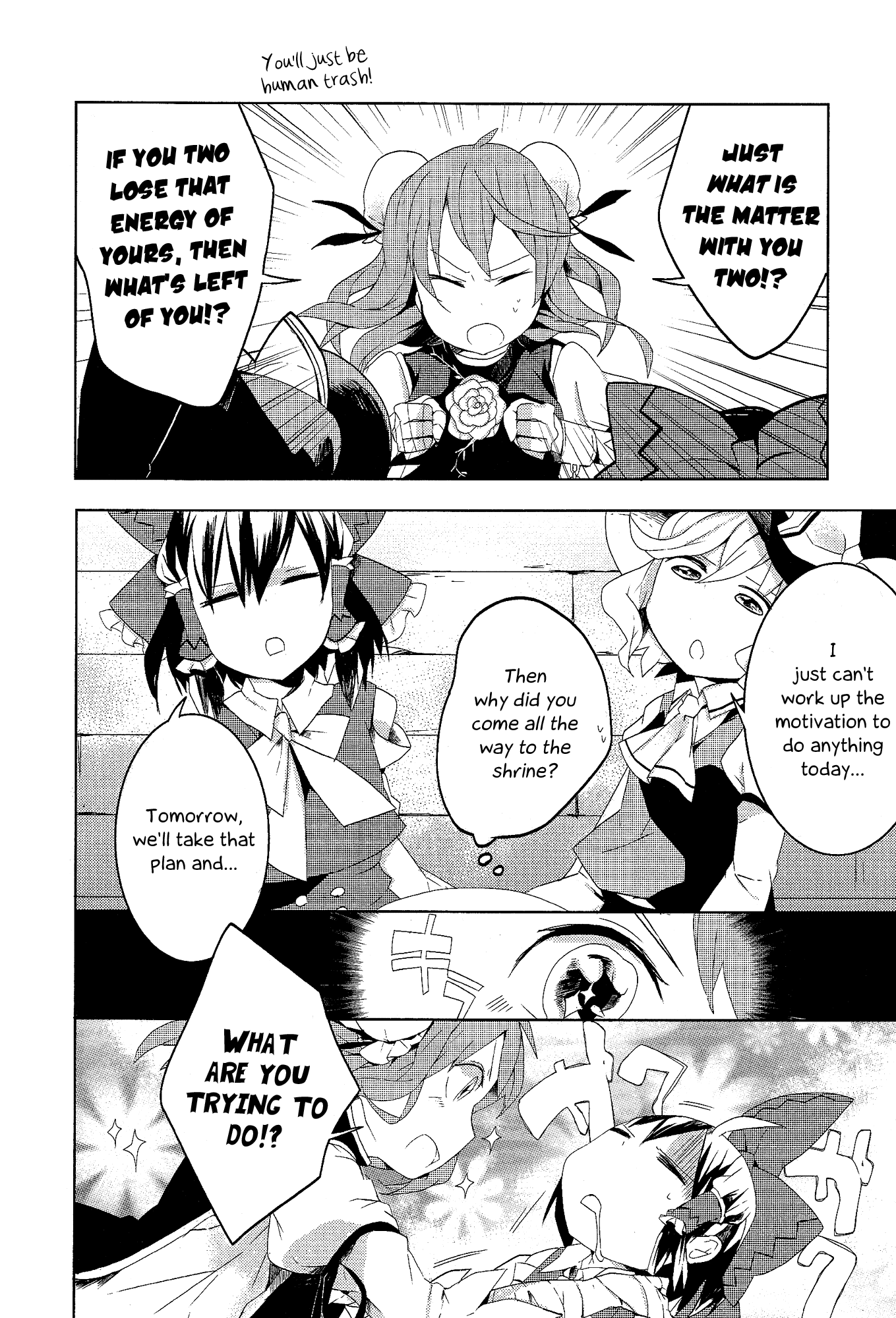 Touhou Ibarakasen - Wild and Horned Hermit Chapter 6 page 6 - Chapter 6: The Invisible Poison the Thunder Holds