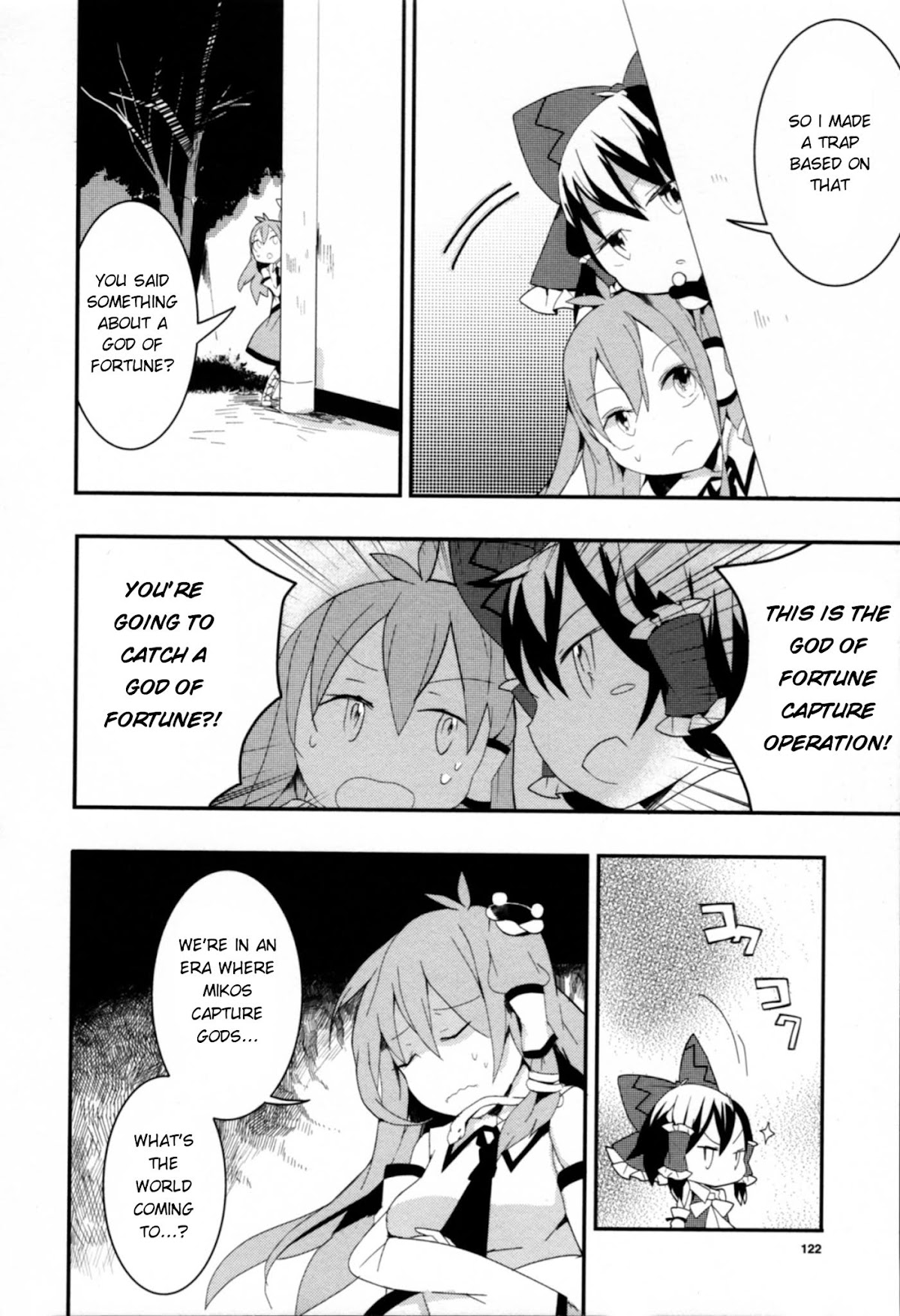 Touhou Ibarakasen - Wild and Horned Hermit Chapter 7 page 12 - Chapter 7: The Real God of Fortune