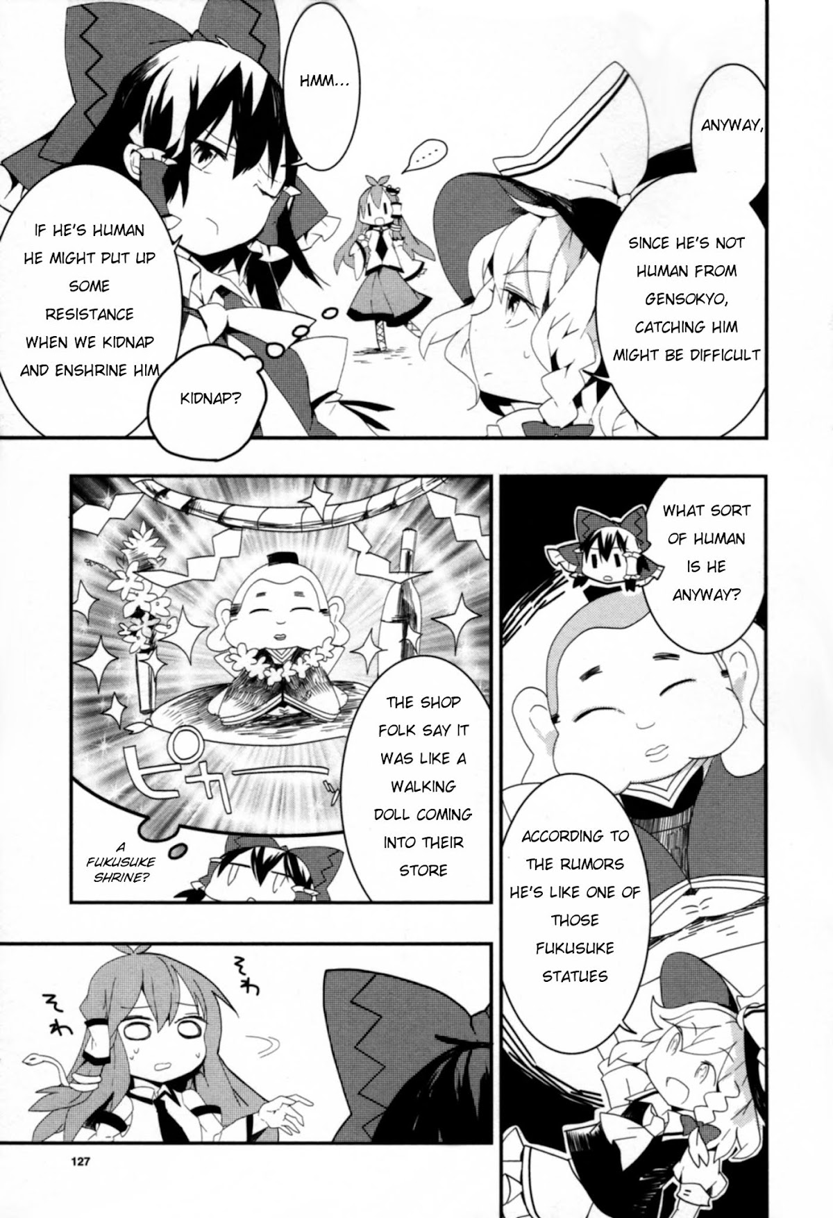 Touhou Ibarakasen - Wild and Horned Hermit Chapter 7 page 17 - Chapter 7: The Real God of Fortune
