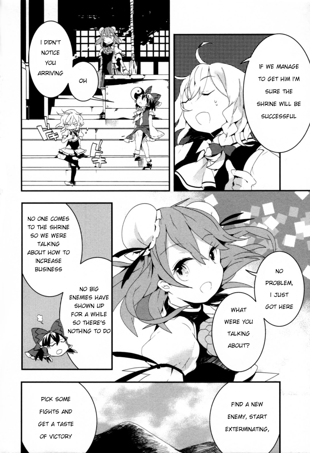 Touhou Ibarakasen - Wild and Horned Hermit Chapter 7 page 6 - Chapter 7: The Real God of Fortune