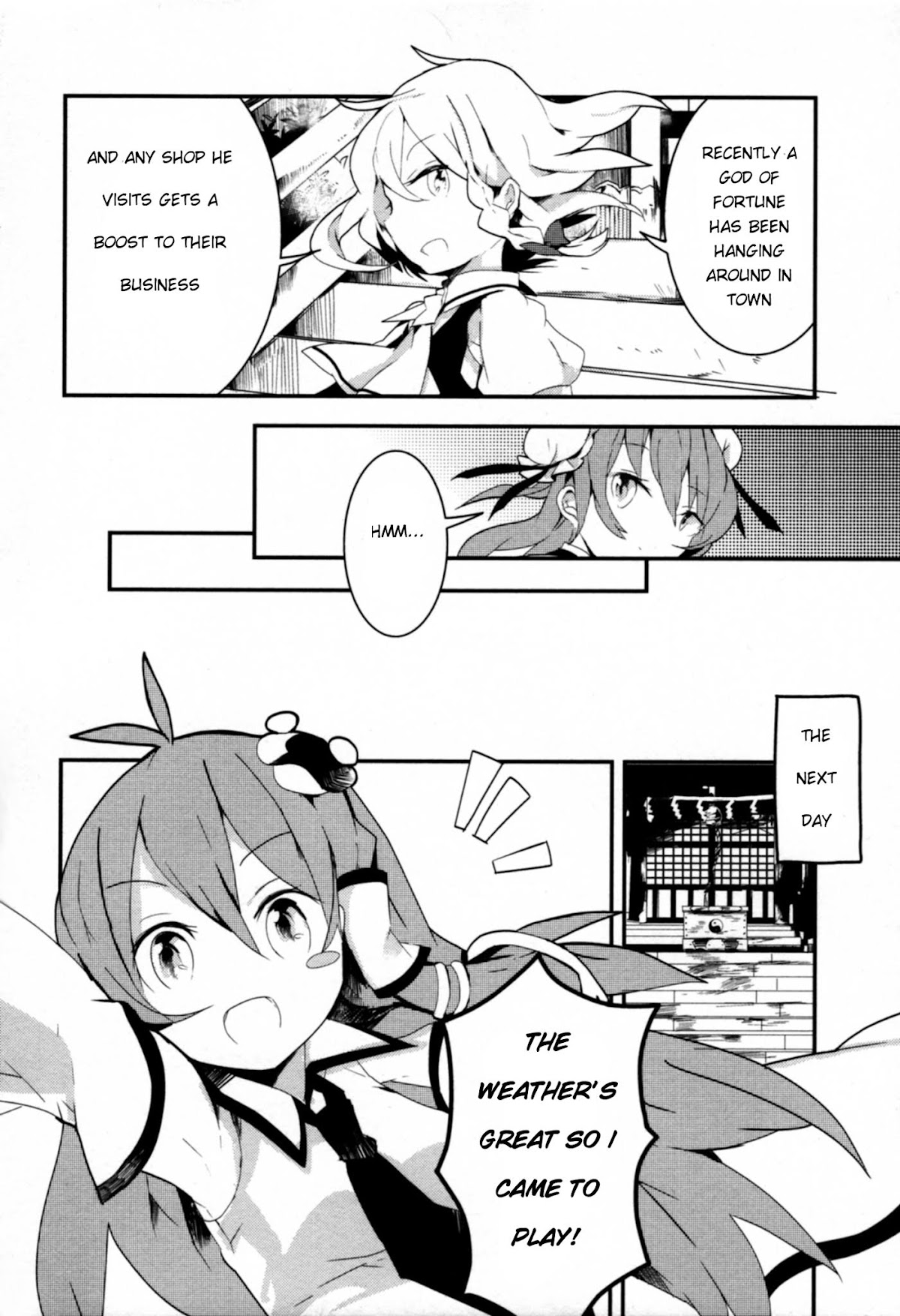 Touhou Ibarakasen - Wild and Horned Hermit Chapter 7 page 8 - Chapter 7: The Real God of Fortune