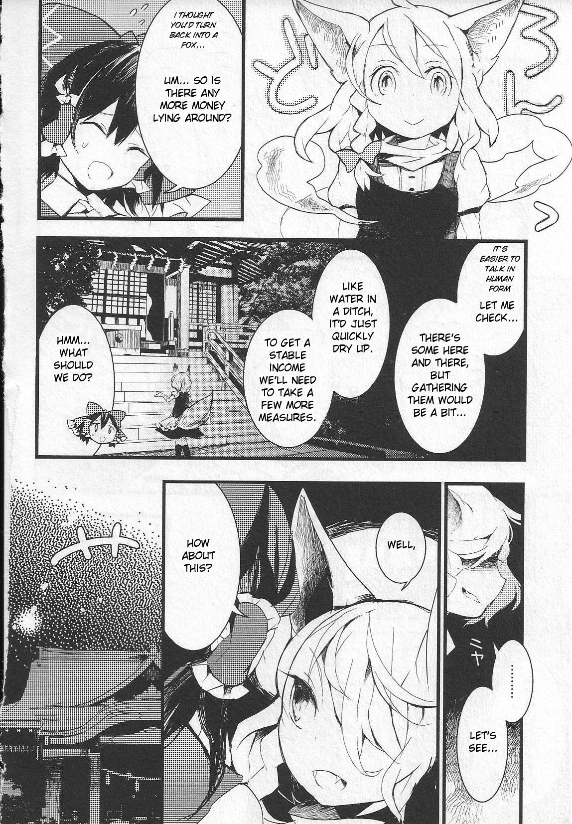 Touhou Ibarakasen - Wild and Horned Hermit Chapter 8 page 14 - Chapter 8: The Fox's Trick