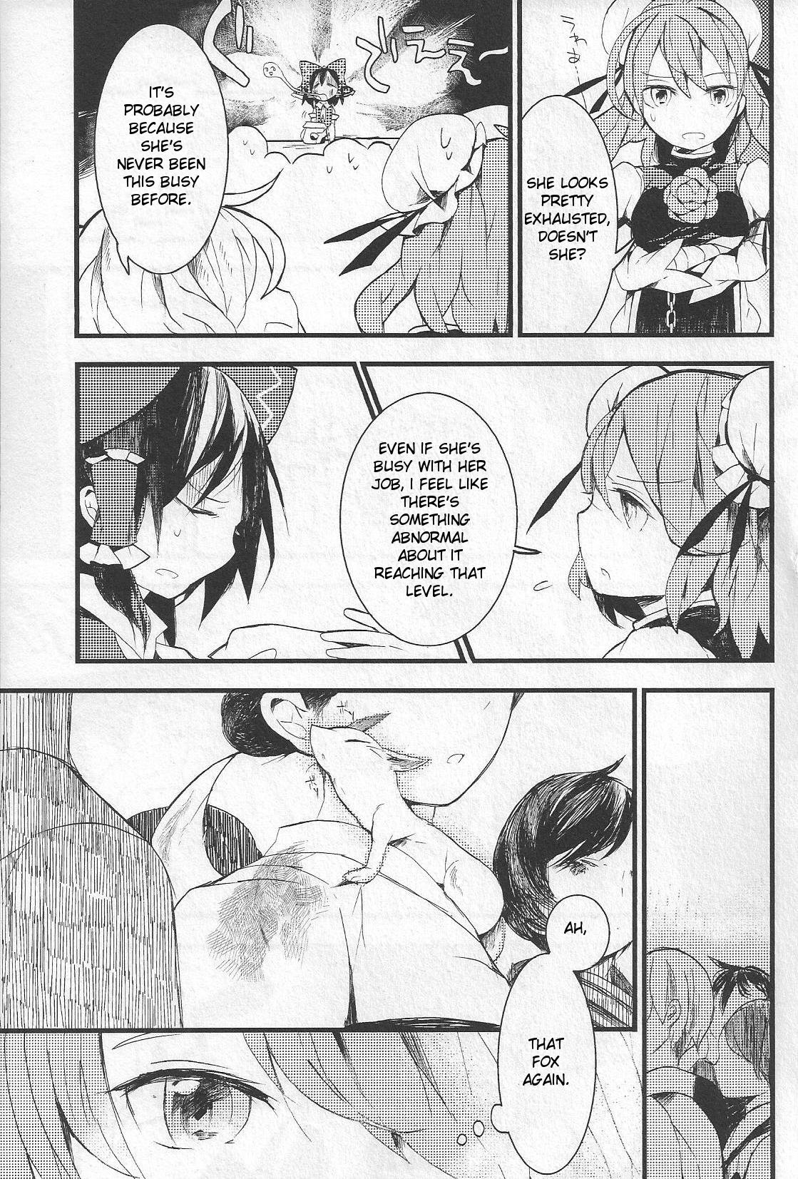 Touhou Ibarakasen - Wild and Horned Hermit Chapter 8 page 21 - Chapter 8: The Fox's Trick