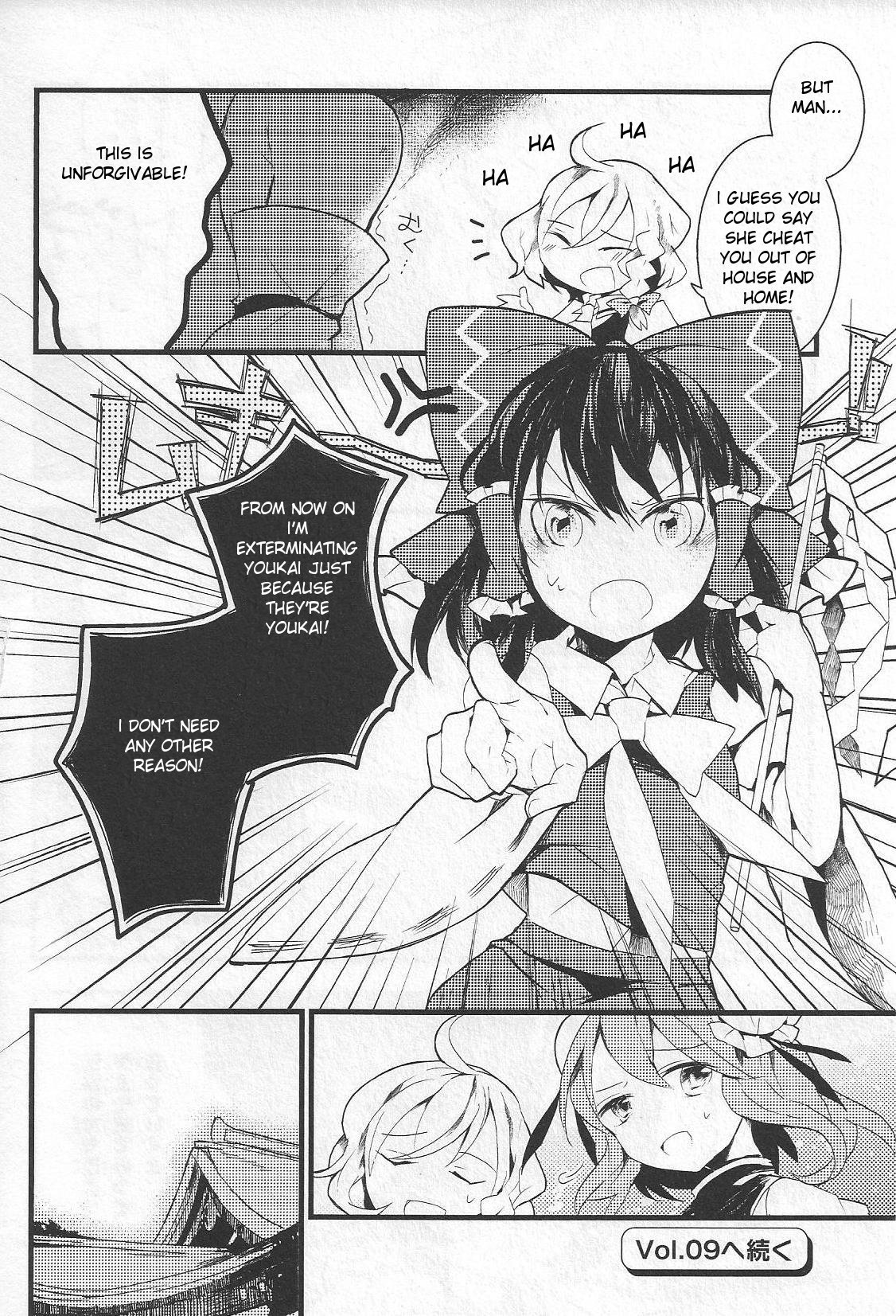 Touhou Ibarakasen - Wild and Horned Hermit Chapter 8 page 28 - Chapter 8: The Fox's Trick